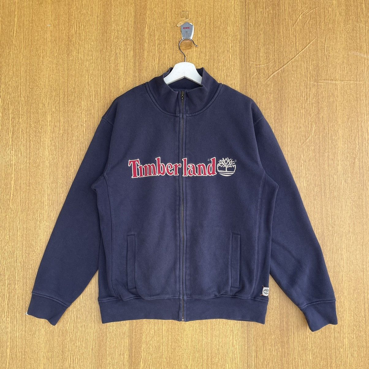 Timberland Vintage Timberland Zipper Sweatshirt Size US S / EU 44-46 / 1 - 1 Thumbnail