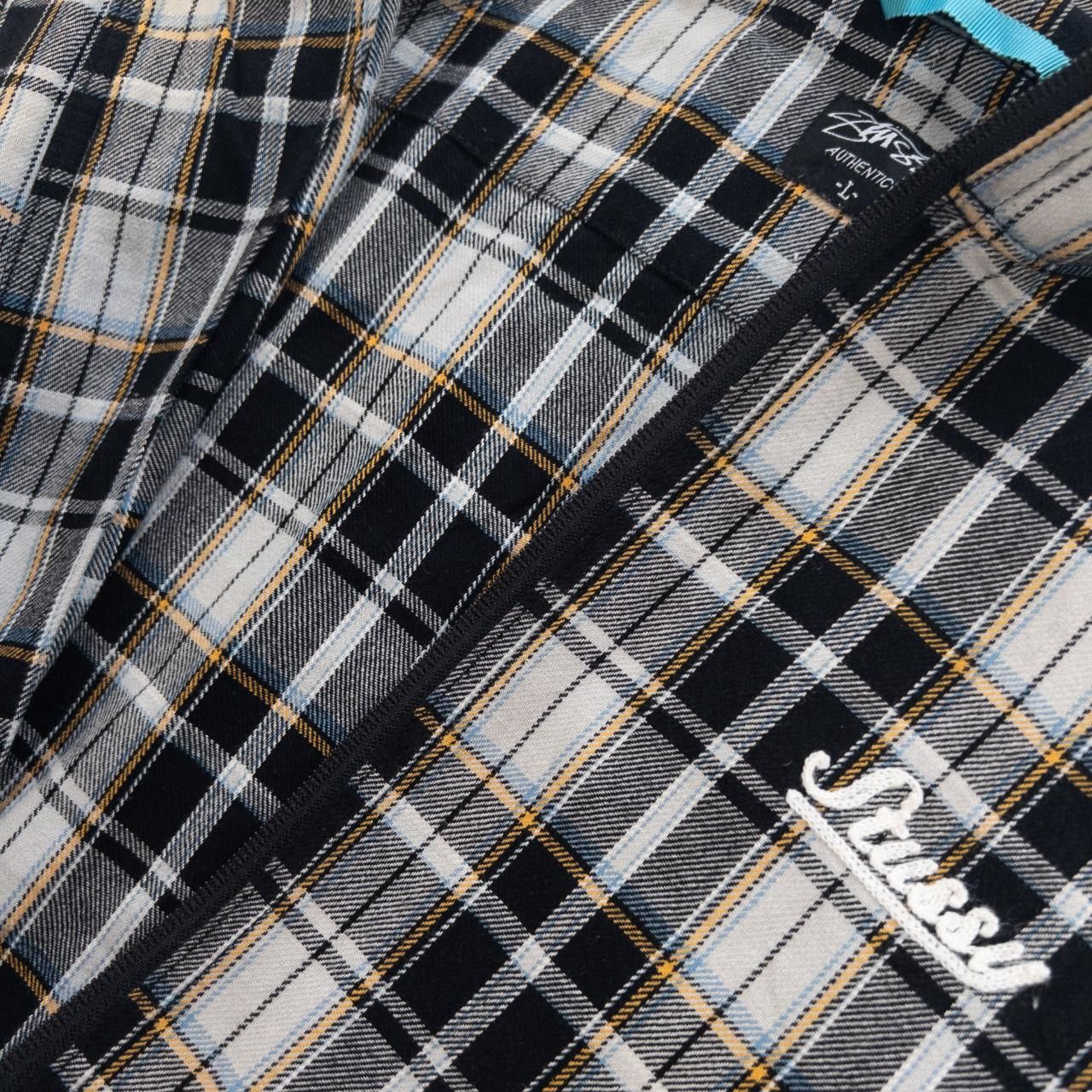 Stussy Vintage Stussy Zip Up Check Jacket Size L Size US L / EU 52-54 / 3 - 5 Thumbnail