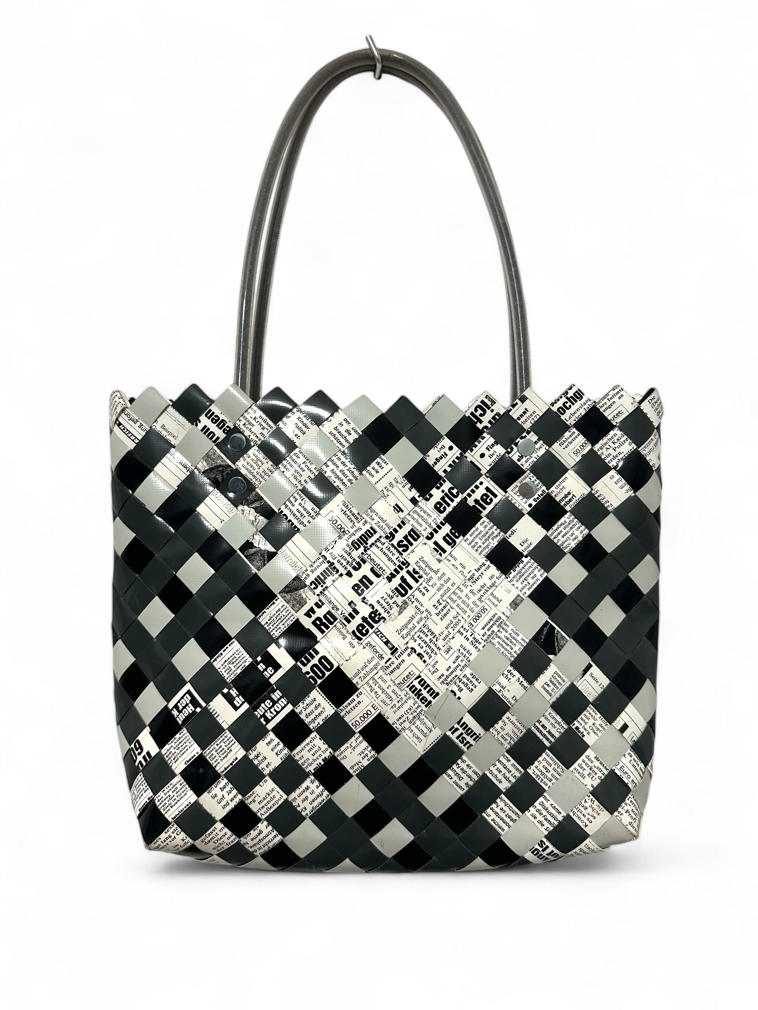 Freitag × Handmade × Other Upcycled Woven Truck Tarps Tote Bag Size ONE SIZE - 1 Thumbnail