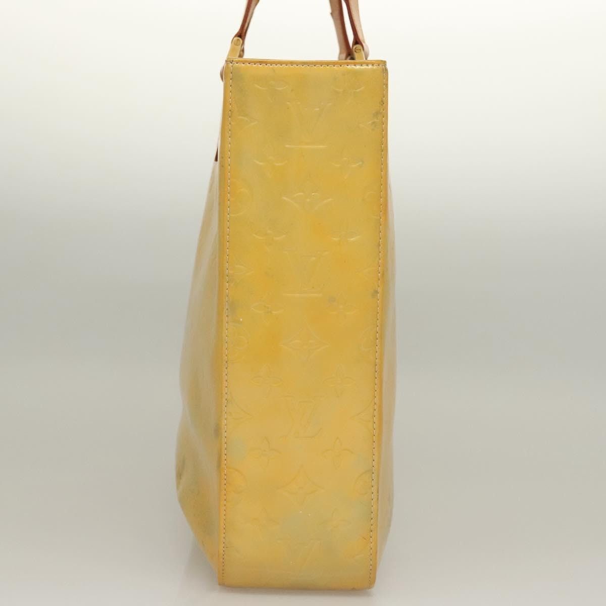 Louis Vuitton LOUIS VUITTON Monogram Vernis Columbus Tote Bag Gris M91028 Size ONE SIZE - 6 Thumbnail