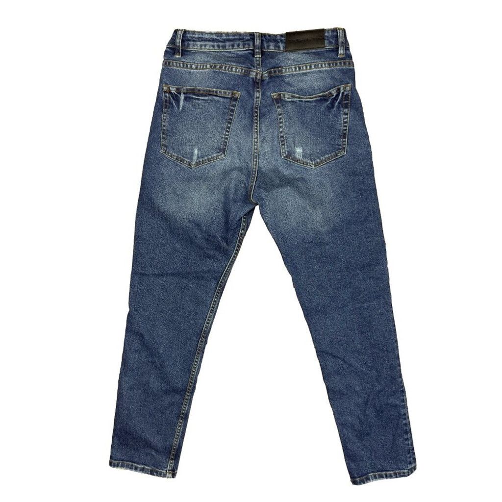 The Kooples THE KOOPLES Lizy High-Rise Slim Whiskered Straight Leg Jeans Size 28" / US 6 / IT 42 - 5 Thumbnail
