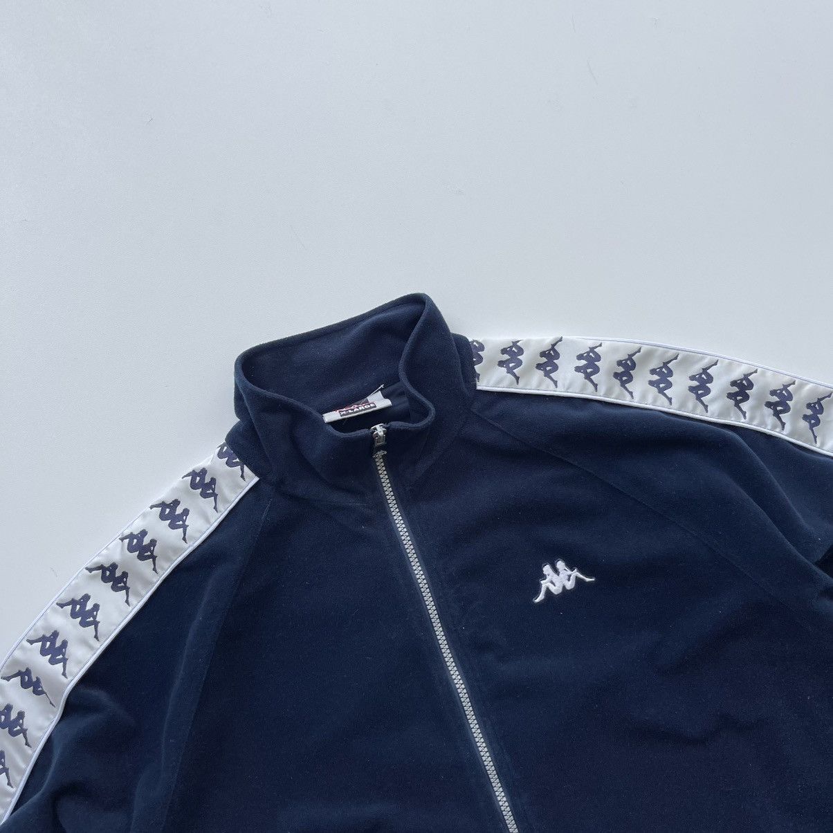 Kappa 90's Velour Polyester Tracksuit Vintage Suit Jacket