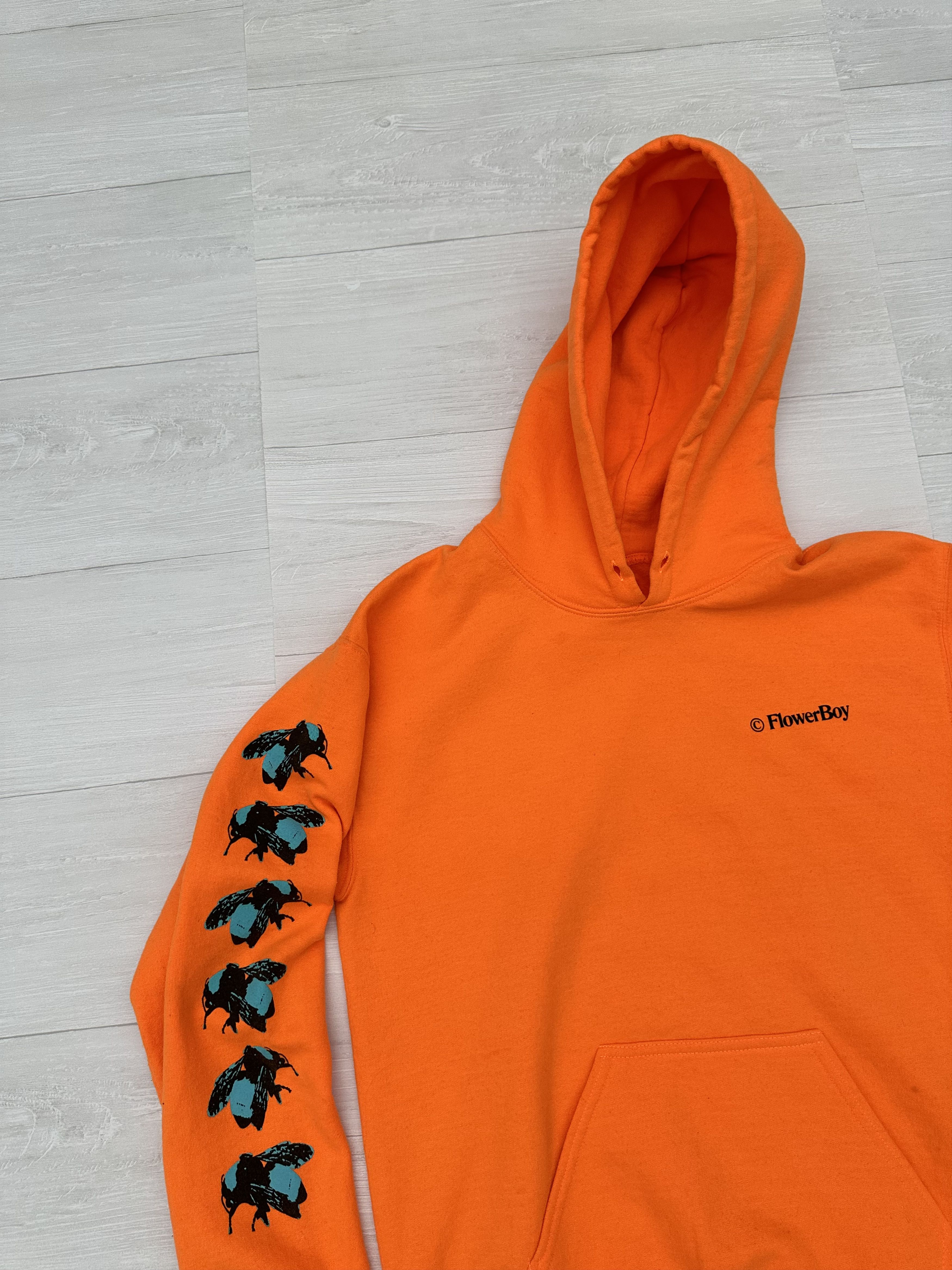 Golf Wang × Tyler The Creator Golf Wang Orange " Save The Bees " Logo Hoodie Small S Size US S / EU 44-46 / 1 - 4 Thumbnail