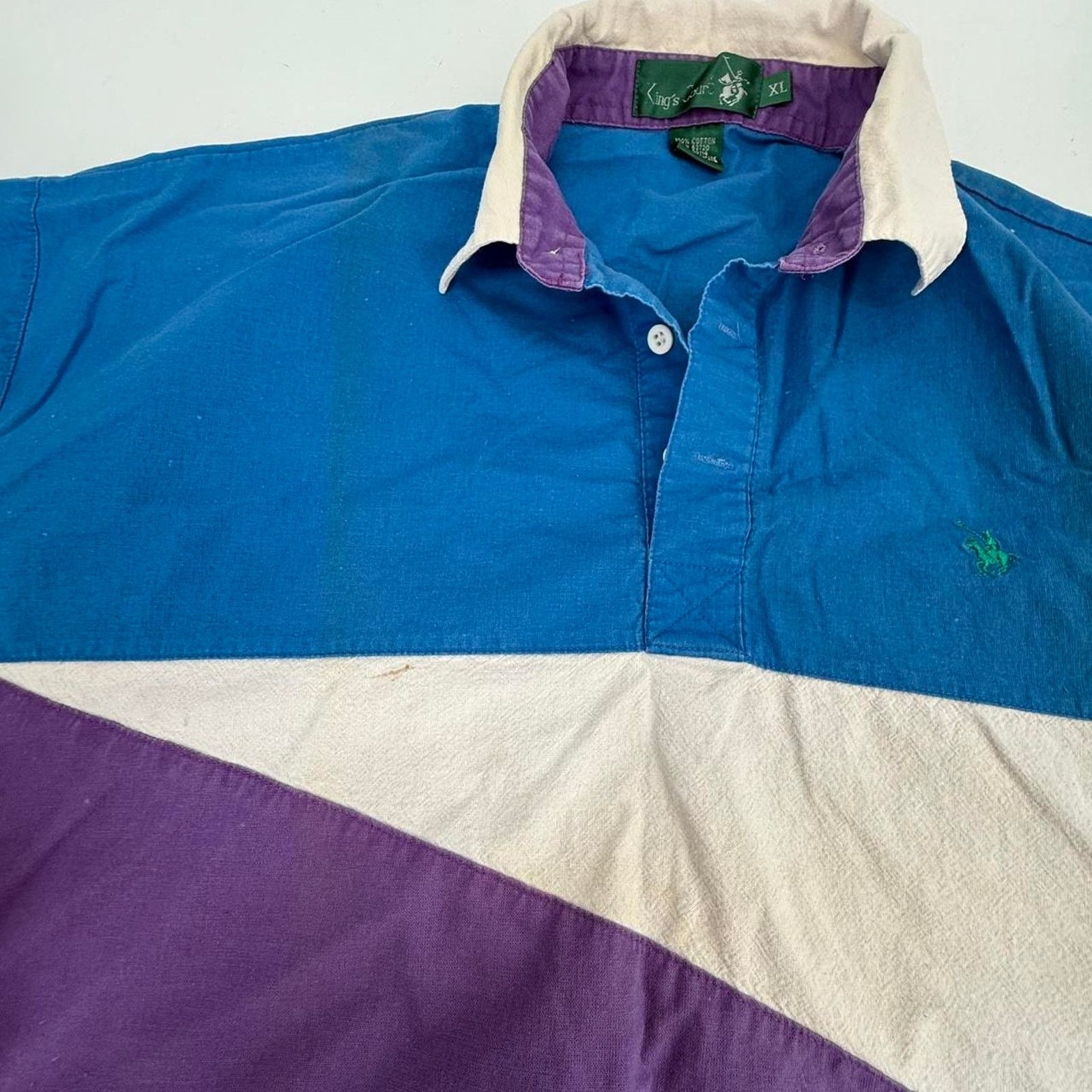 Polo Ralph Lauren Vintage rugby kings court polo shirt Size US XL / EU 56 / 4 - 5 Thumbnail