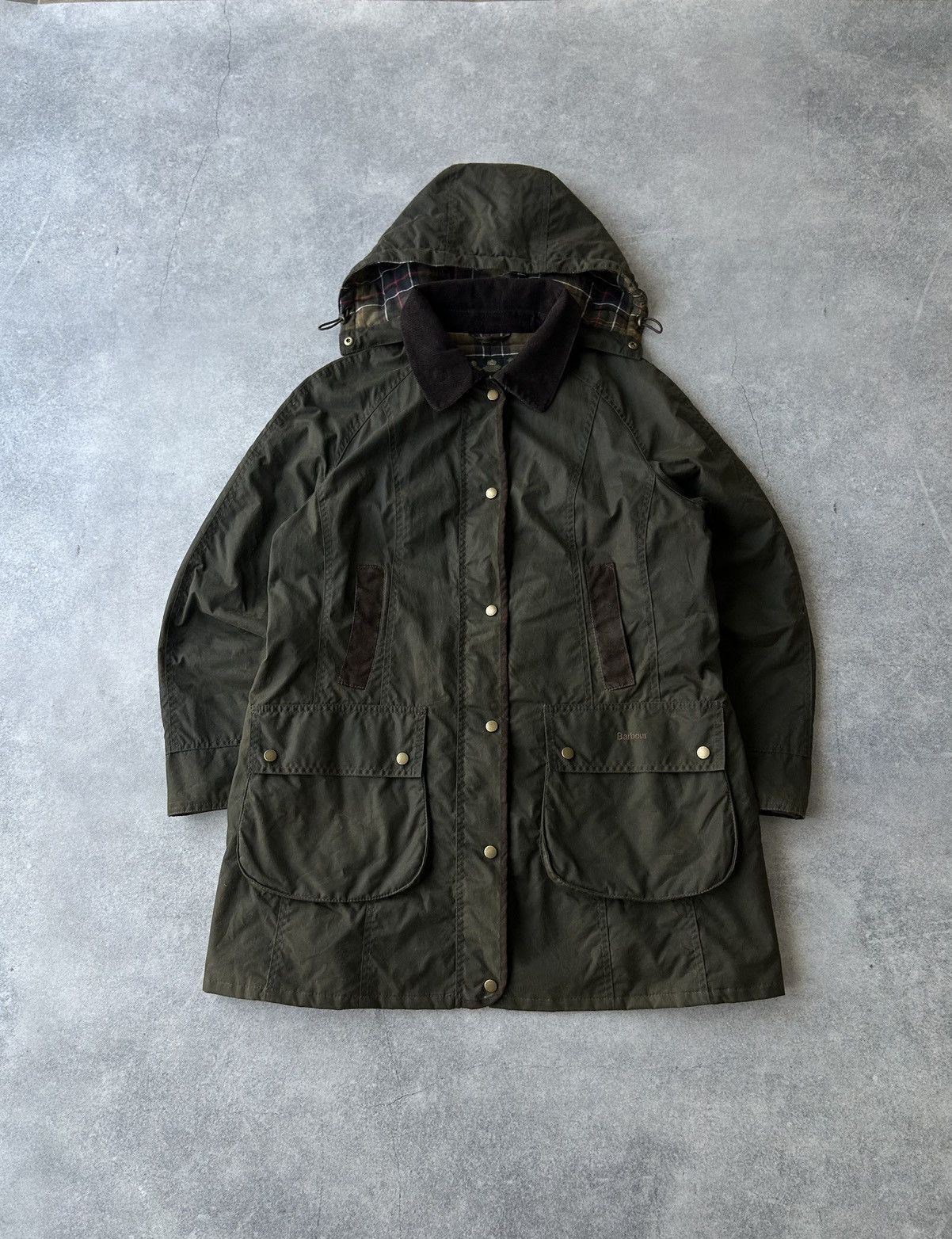 Barbour Barbour Care waxed jacket mens with hooded mens | Grailed