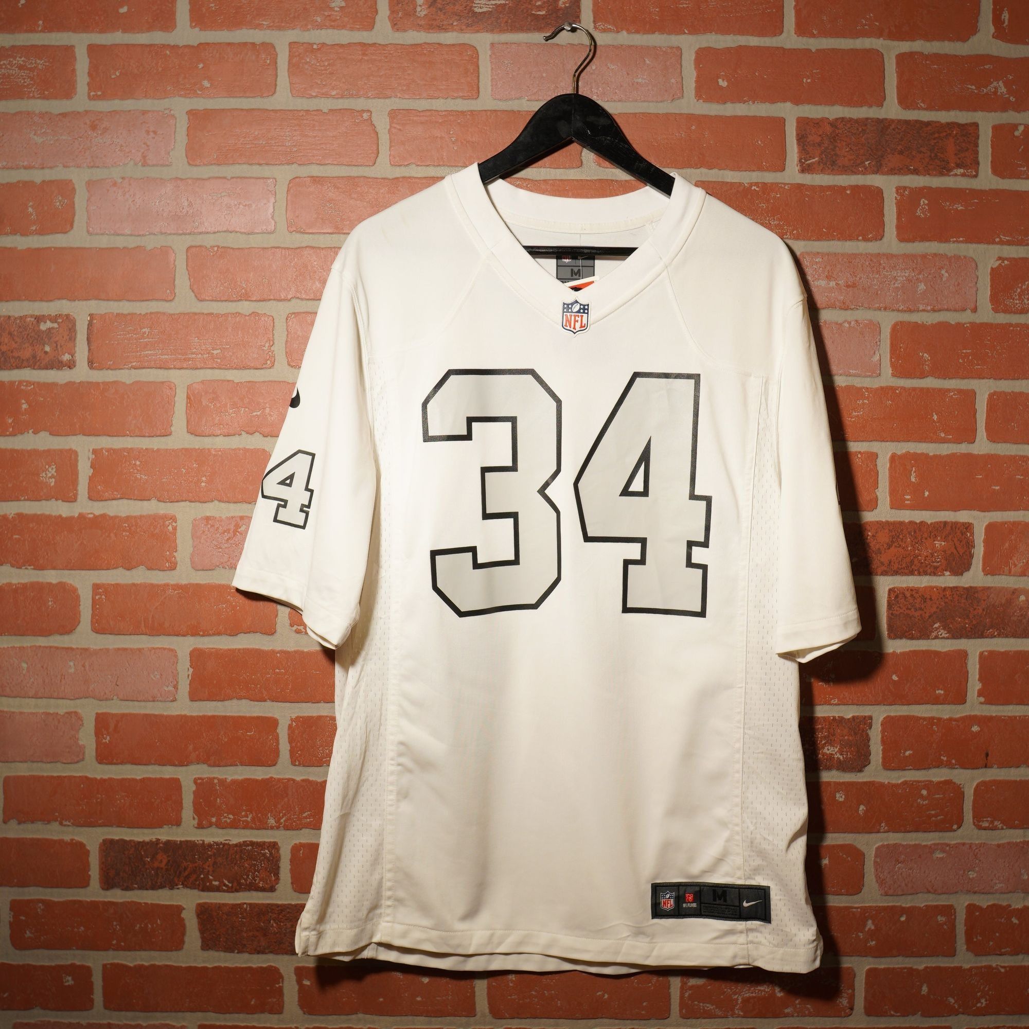 Jeff Hamilton Bo Jackson L 34 ユニフォーム NFL Jeff Hamilton Player Of The Century LA Raiders Bo Jackson