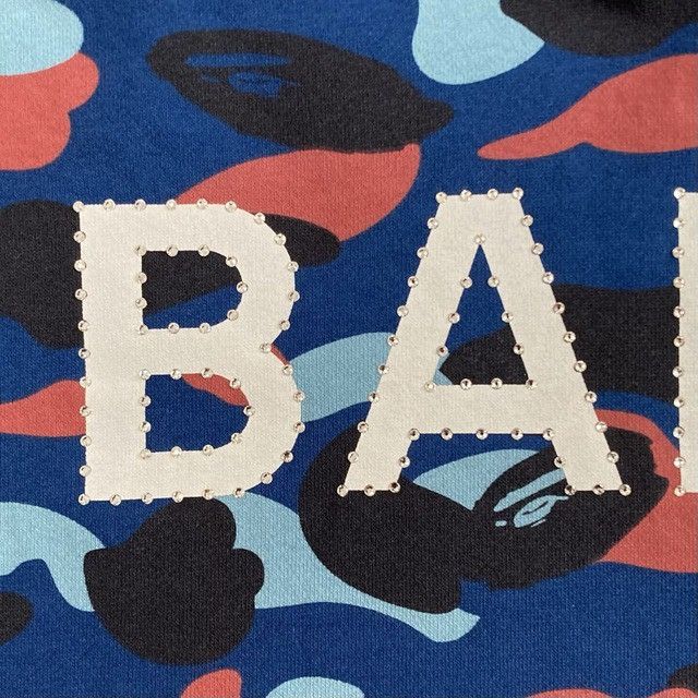Bape Rhinestone BAPE CAMO Pullover Hoodie a bathing ape Size US L / EU 52-54 / 3 - 3 Thumbnail