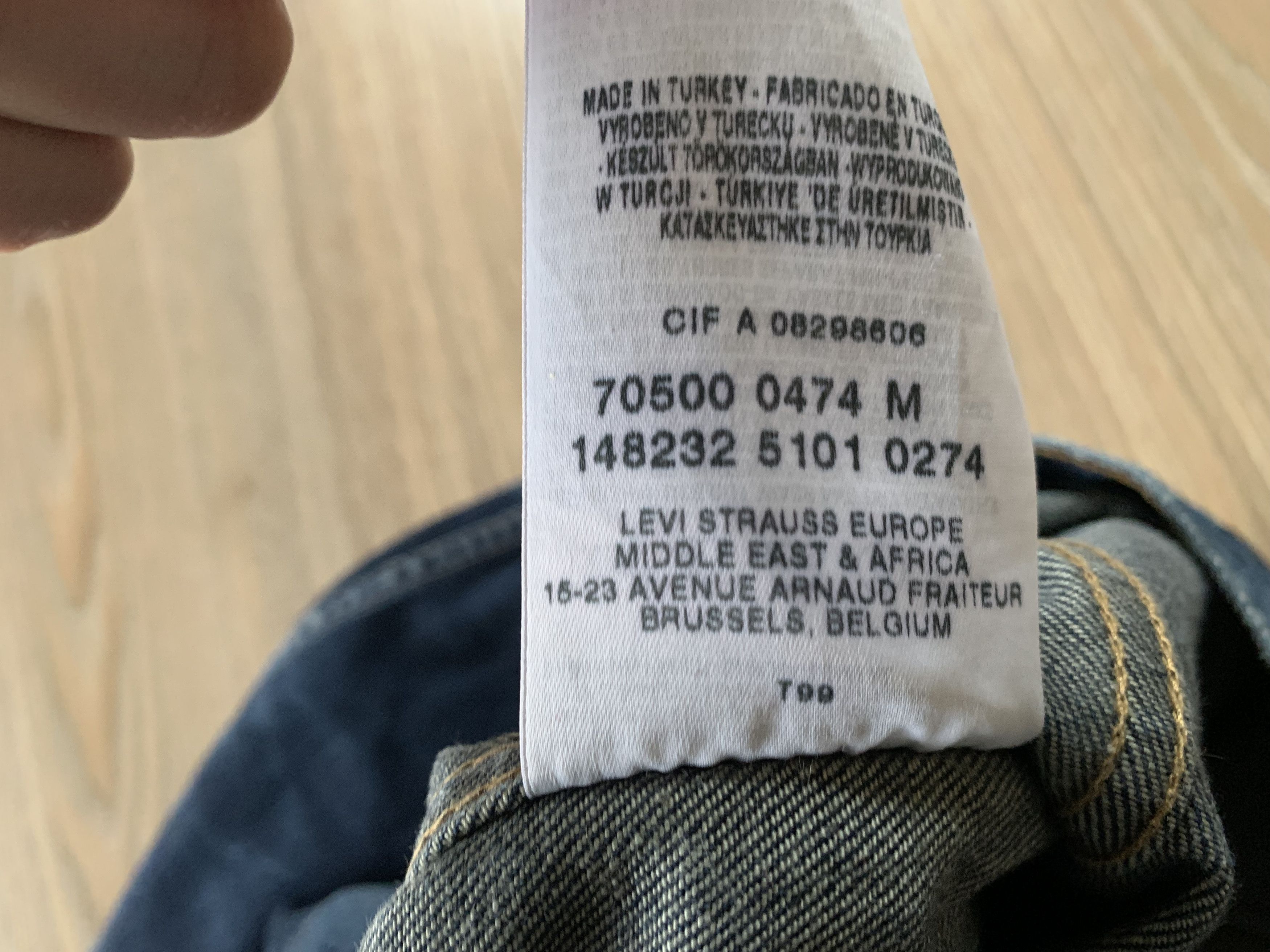Levi's × Vintage Levi’s Vintage Blue Denim Jacket Size US M / EU 48-50 / 2 - 8 Thumbnail