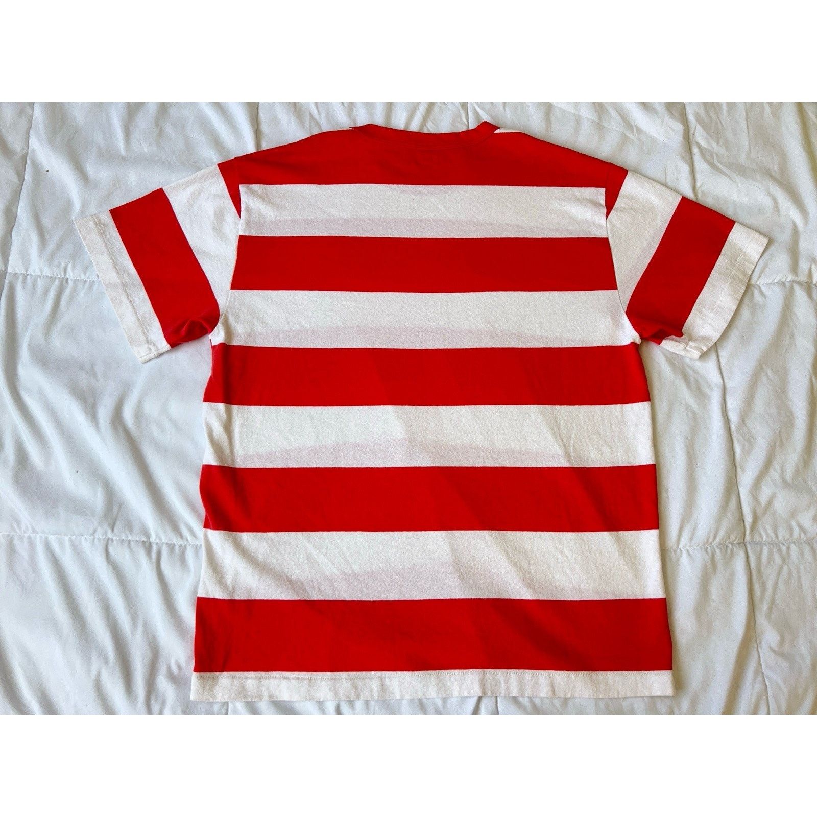 Ever Ever Clothing REBEL BIG STRIPE TEE Single Stitch Men’s Med Size US M / EU 48-50 / 2 - 3 Thumbnail