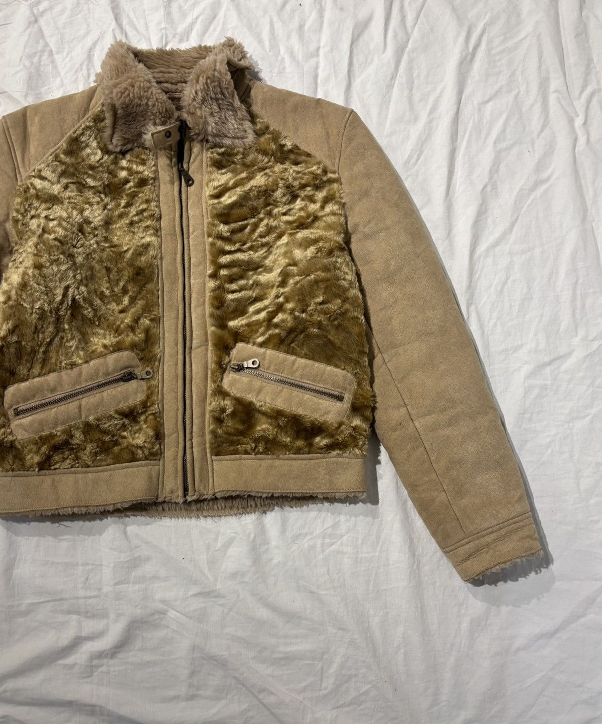 Vintage Vintage faux fur astro jacket Size S / US 4 / IT 40 - 2 Thumbnail
