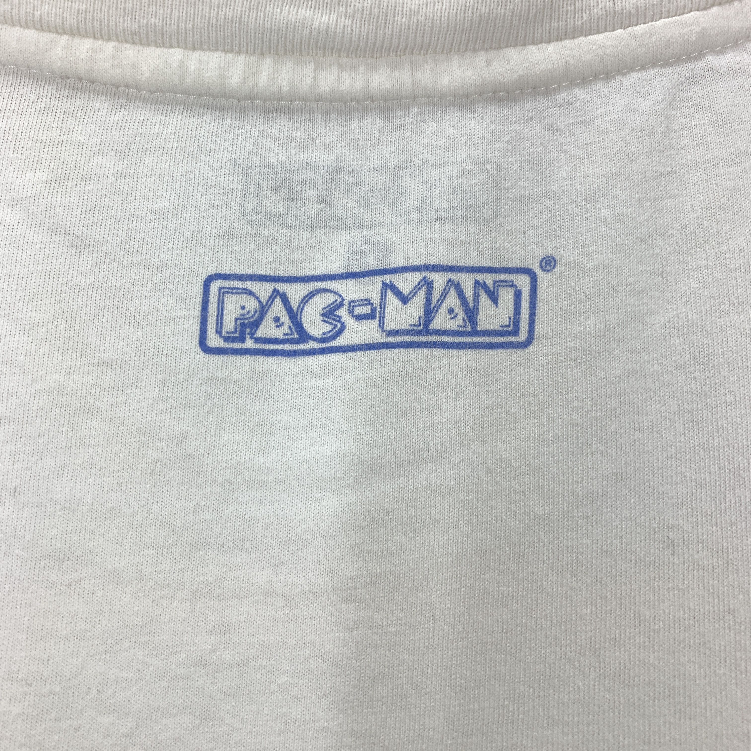 Japanese Brand PAC MAN by BANDAI Crew Neck T Shirt #1824/08 Size US M / EU 48-50 / 2 - 8 Thumbnail