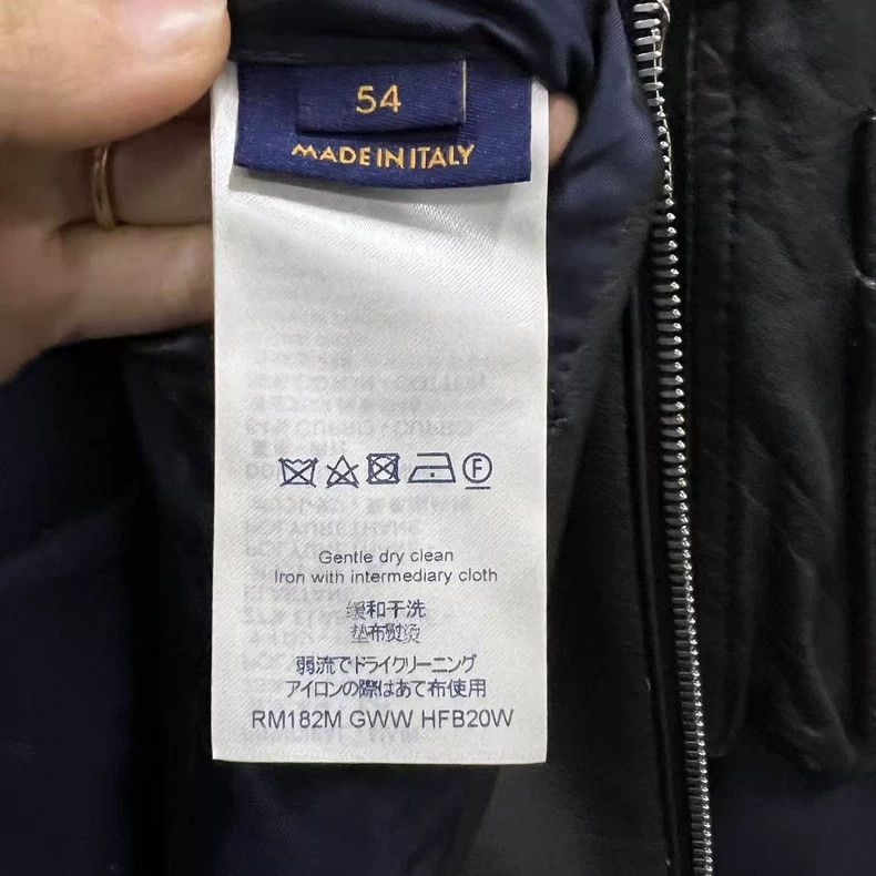 Louis Vuitton Louis Vuitton Navy MA1 jacket 2501-Nextarrow Size US L / EU 52-54 / 3 - 3 Thumbnail