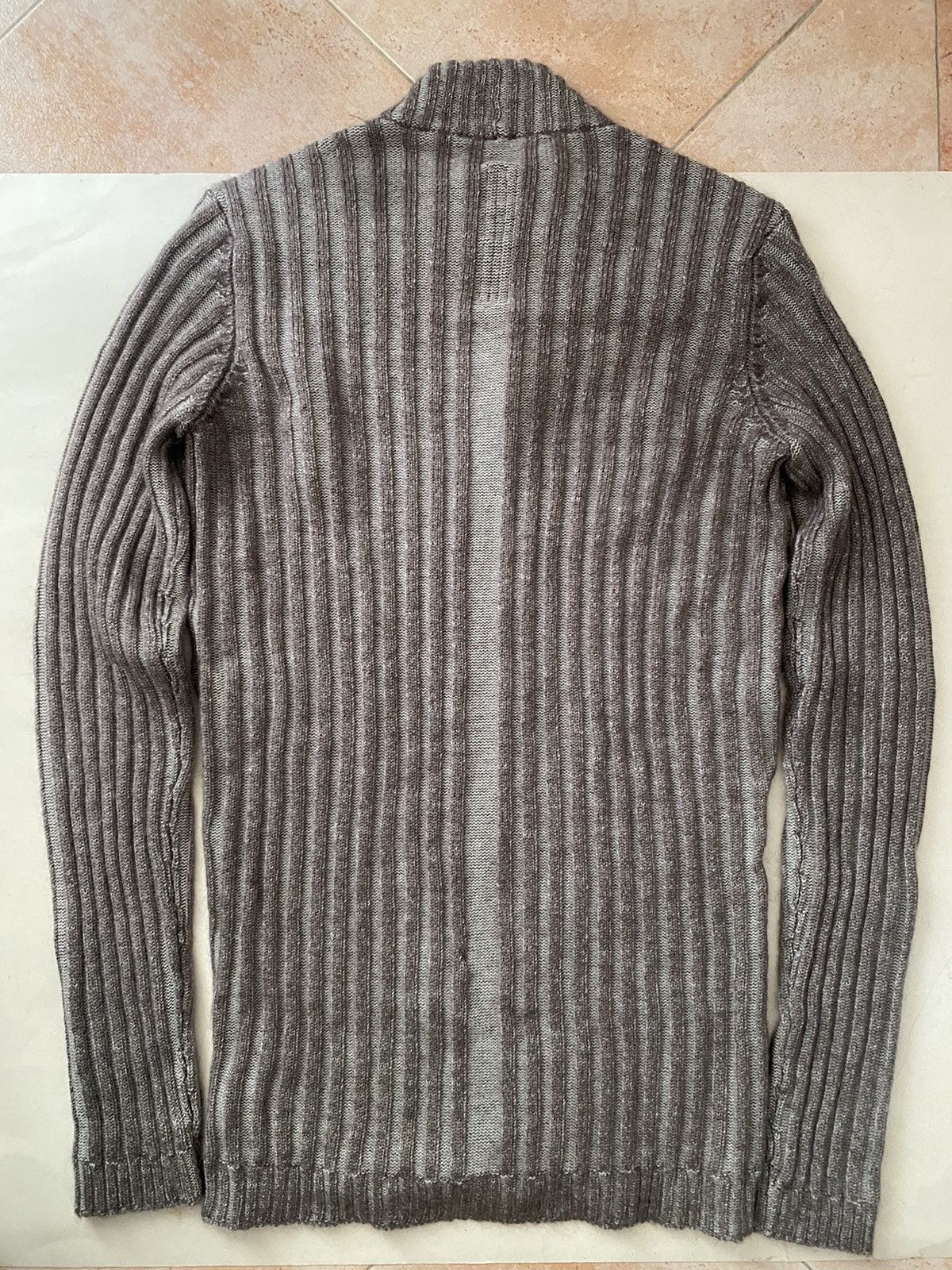 Rick Owens [80% OFF] Rick Owens brown ribbed knit Size US M / EU 48-50 / 2 - 2 Thumbnail