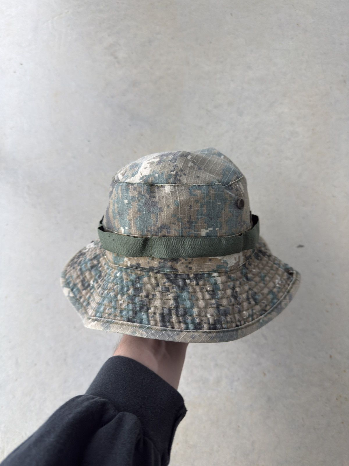 Other Vintage Digital Camo Military Bucket Hat Size ONE SIZE - 1 Thumbnail