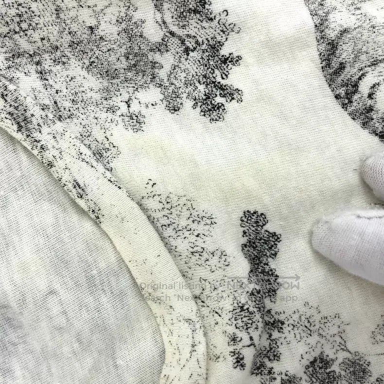 Dior Dior Gray-white animal jungle print cotton round-neck shor Size S / US 4 / IT 40 - 9 Thumbnail