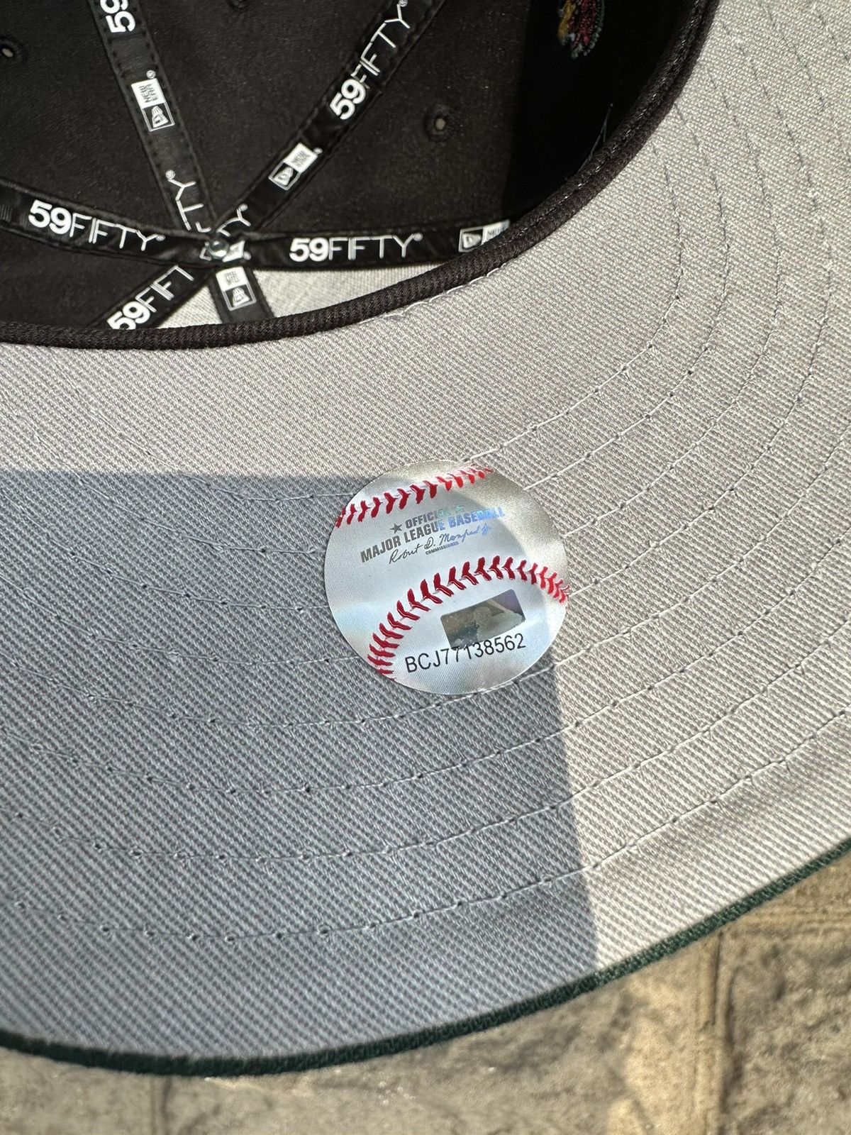 MLB × New Era × Supreme 7 1/2 Oakland A’s 1989 WS Battle of the Bay Adieu Oakland Size ONE SIZE - 12 Thumbnail