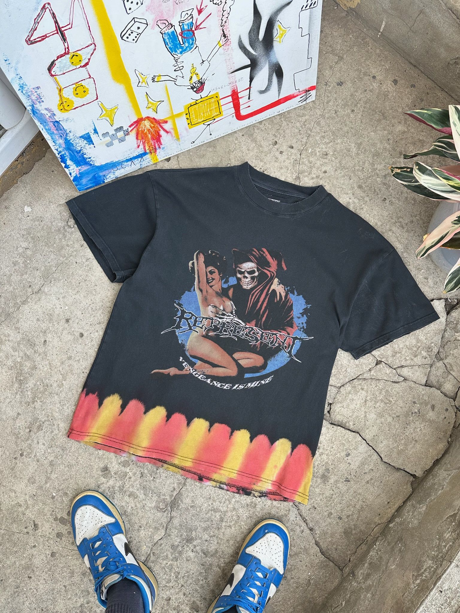 Represent Clo. Represent Reaper Tee sexy girl portsntar nude women Size US XL / EU 56 / 4 - 1 Thumbnail
