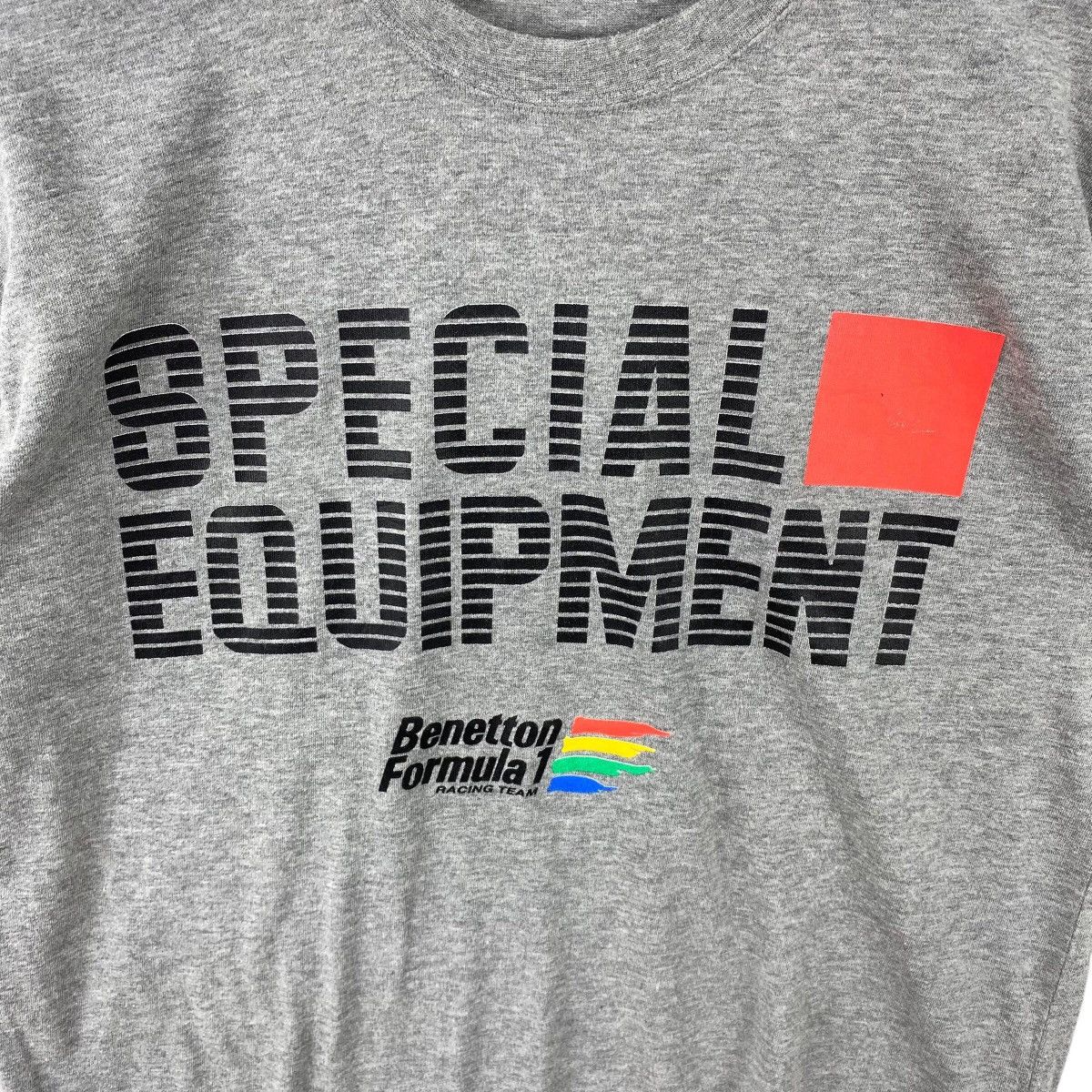 Benetton × United Colors Of Benetton Pick!! Vtg BENETTON Racing F-1 Top Tees Tshirt Size US M / EU 48-50 / 2 - 8 Thumbnail