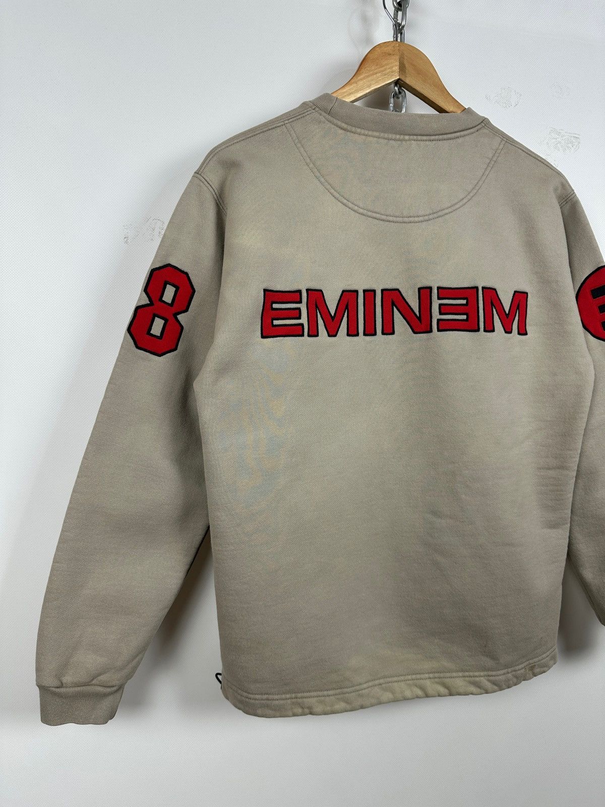 Eminem Vintage Eminem 08 Slim Shady Beige Sweatshirt Size US S / EU 44-46 / 1 - 15 Thumbnail