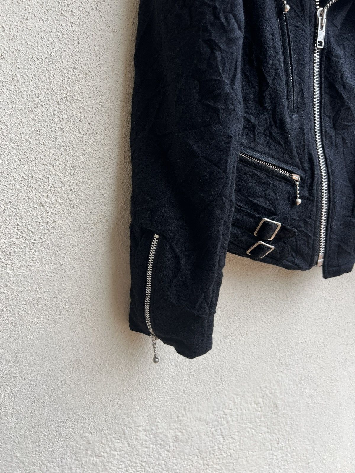 Vintage RARE!!! Vintage 90s V-Castle Japan Wool Punk Jacket Size US M / EU 48-50 / 2 - 12 Thumbnail