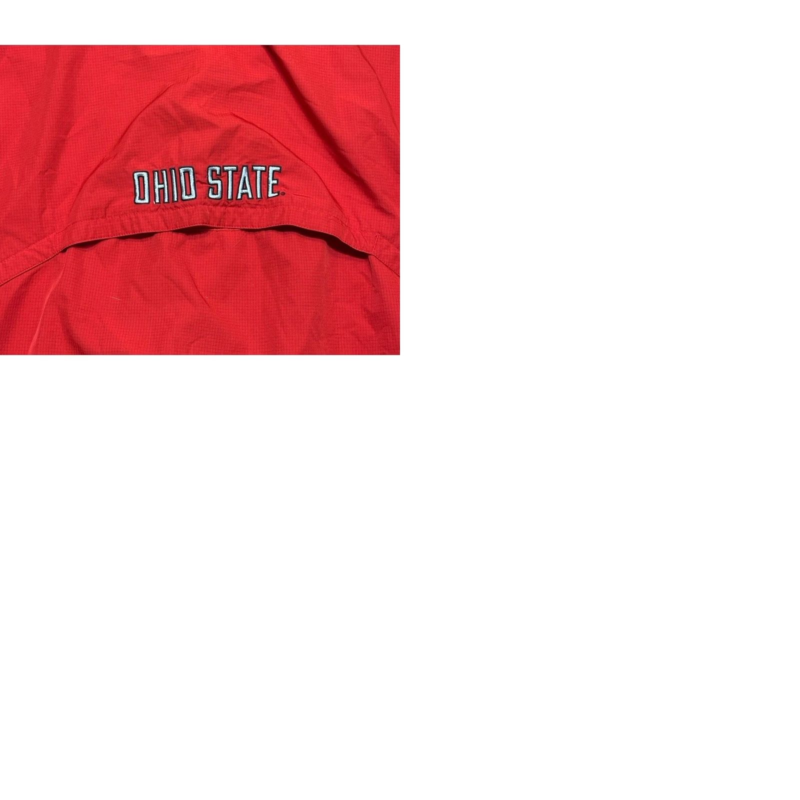 Nike Nike Storm-Fit Ohio State Buckeyes Pullover Windbreaker Red Quarter Zip XL Men Size US XL / EU 56 / 4 - 9 Thumbnail