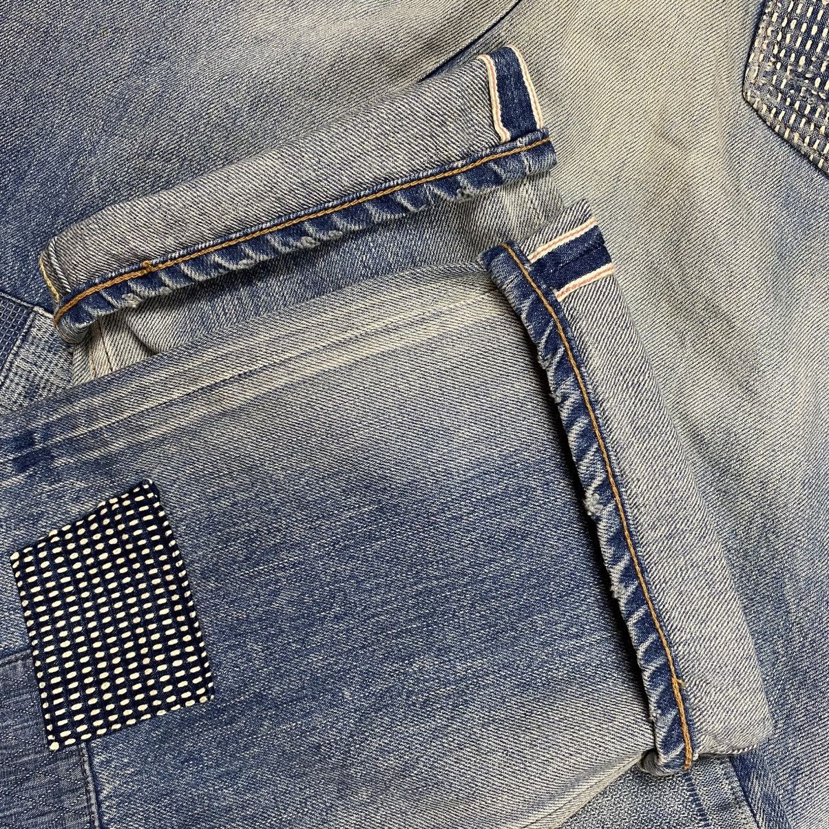 FDMTL FDMTL Patchwork Denim Selvedge Pants Size US 32 / EU 48 - 11 Thumbnail