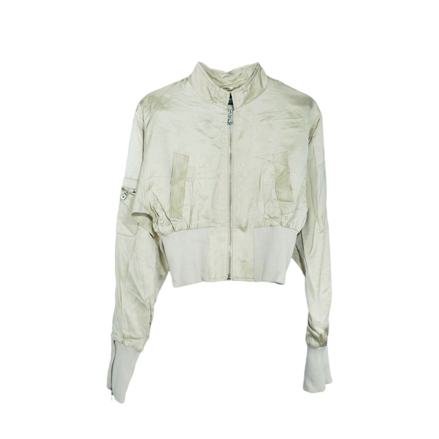 Dolce & Gabbana D&G ZIP UP CROPPED BOMBER JACKET Size M / US 6-8 / IT 42-44 - 1 Thumbnail