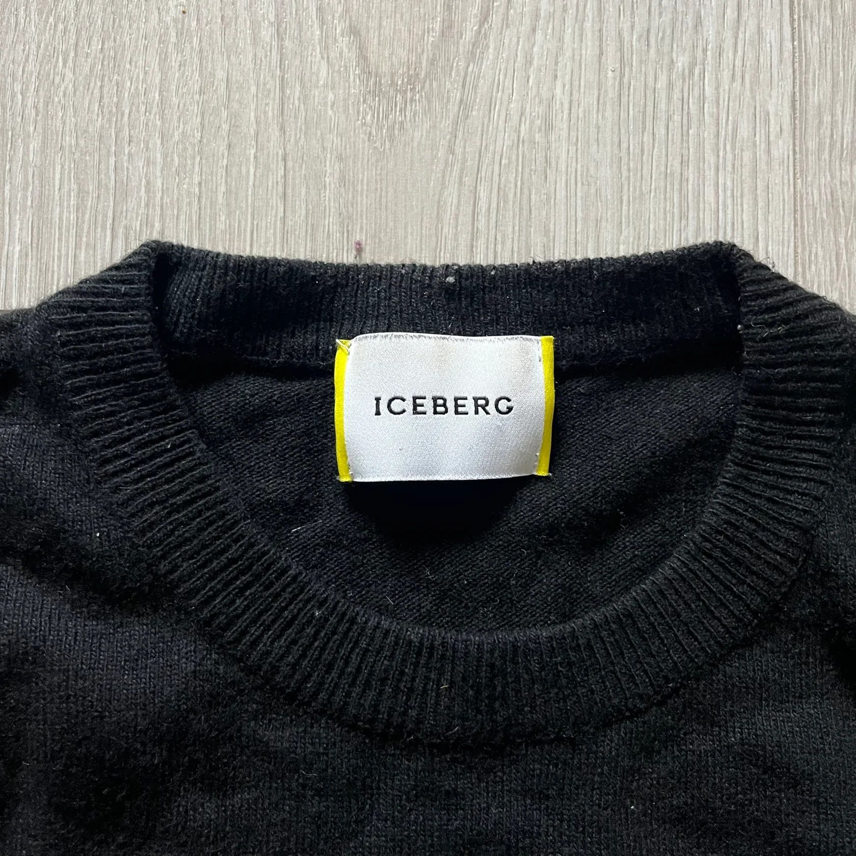 Iceberg Iceberg Batman 2016 Black Sweater Size US M / EU 48-50 / 2 - 4 Thumbnail