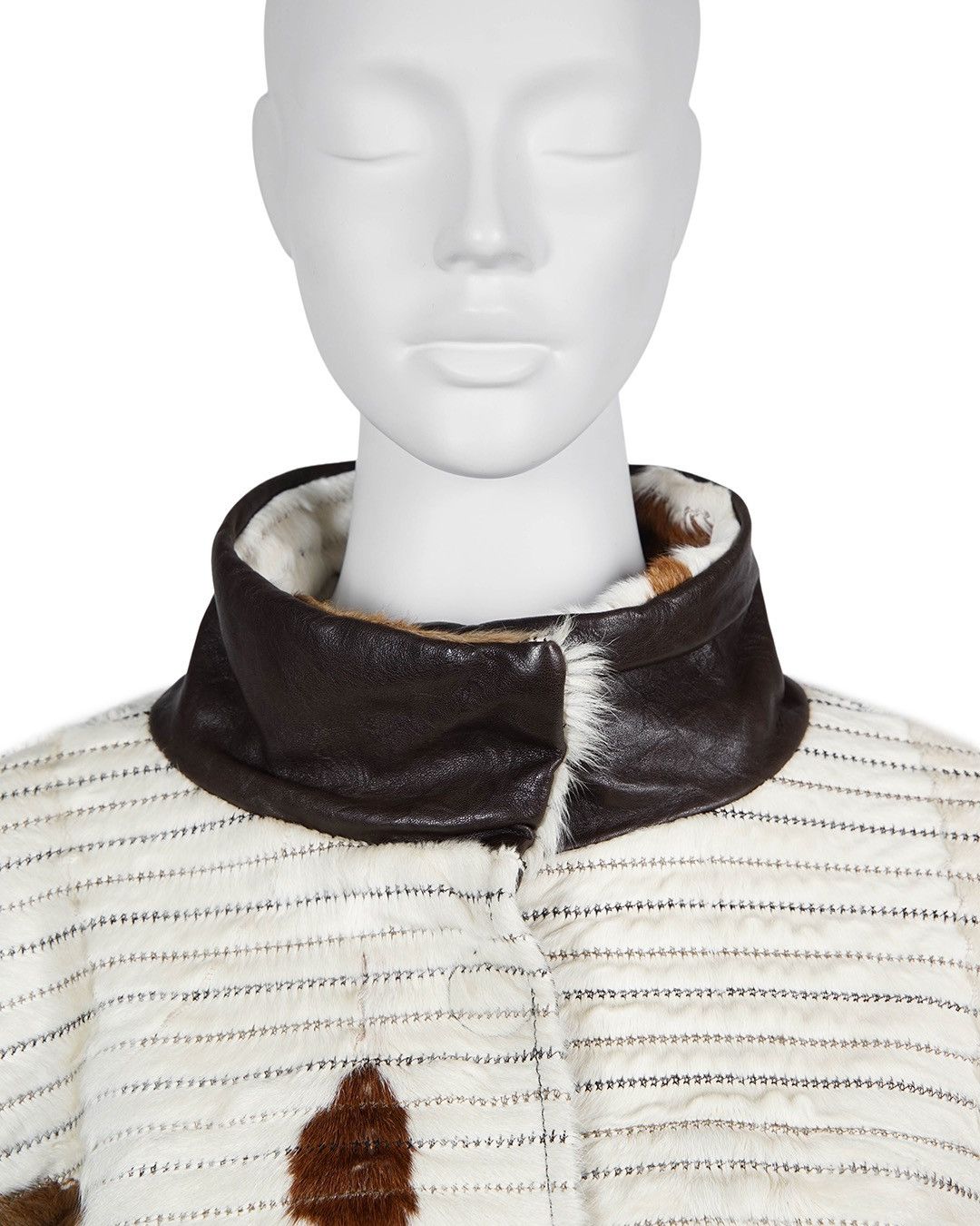 Emporio Armani Emporio Armani F/W2008 Cowhide Fur Jacket Size L / US 10 / IT 46 - 3 Thumbnail