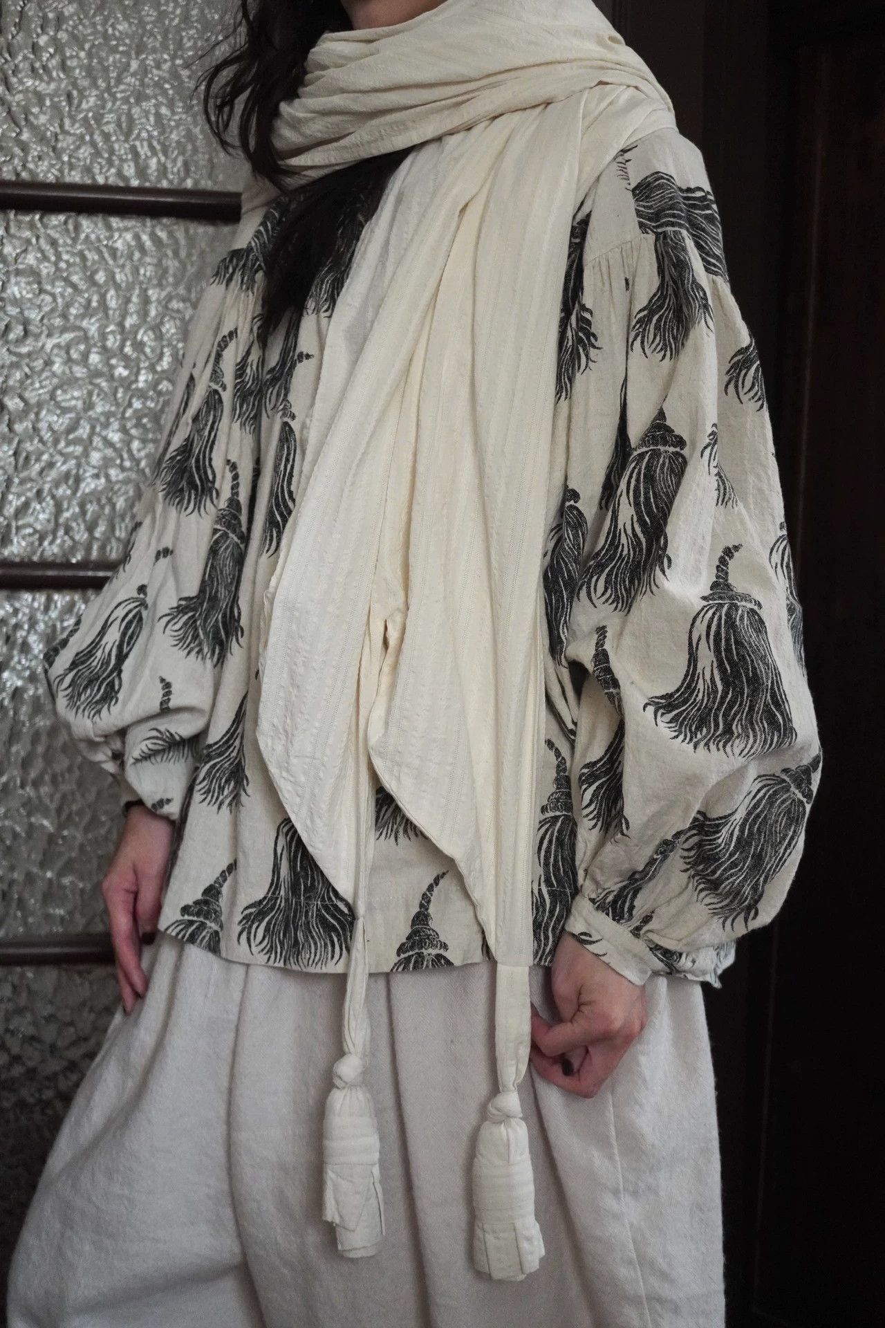 Vivienne Westwood Vivienne Westwood 1990s Worlds End Scarf/Shawl 9/10 Size ONE SIZE - 6 Thumbnail