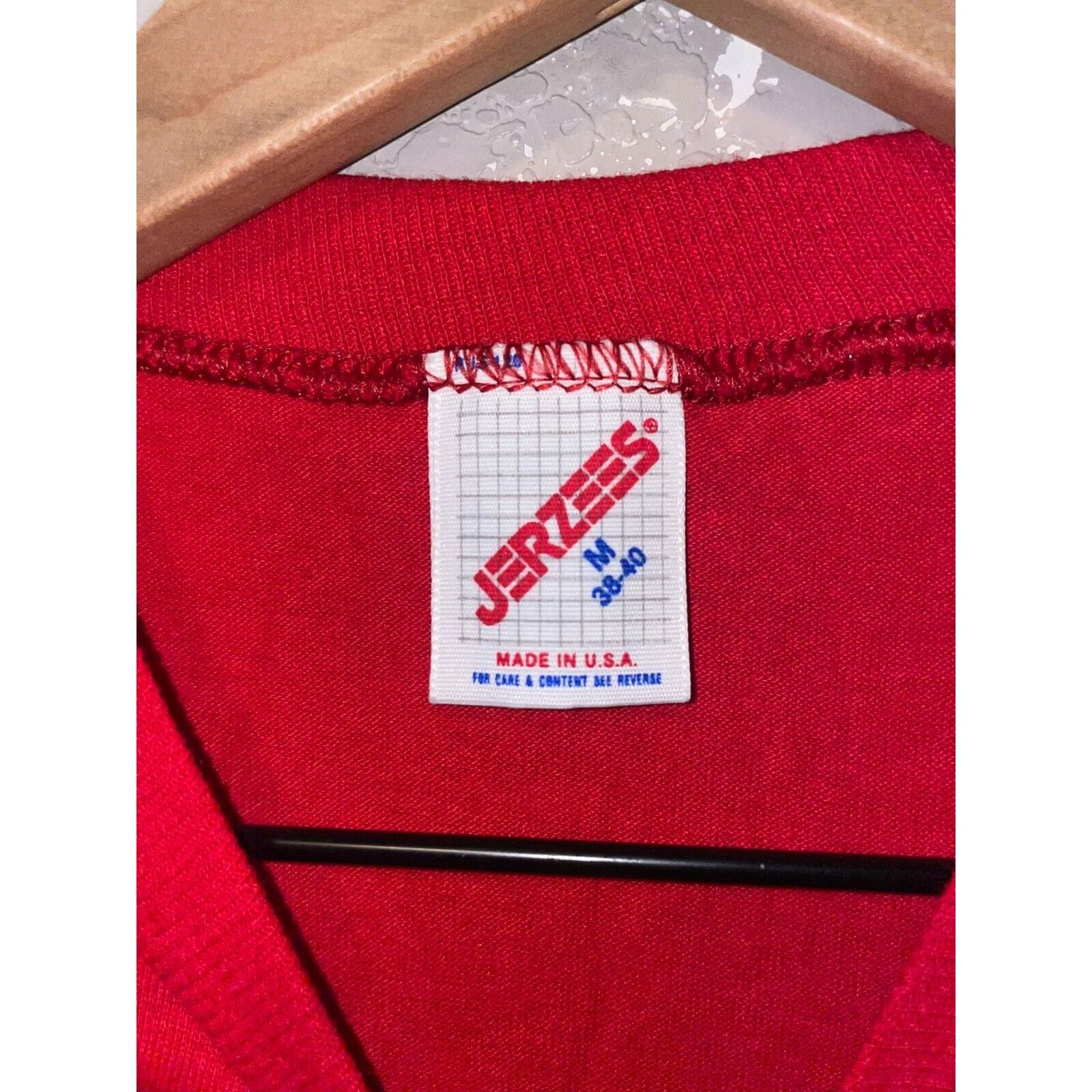 Jerzees Vintage South Dakota Shirt Native American Red Tee 90s VTG M Size US M / EU 48-50 / 2 - 9 Thumbnail