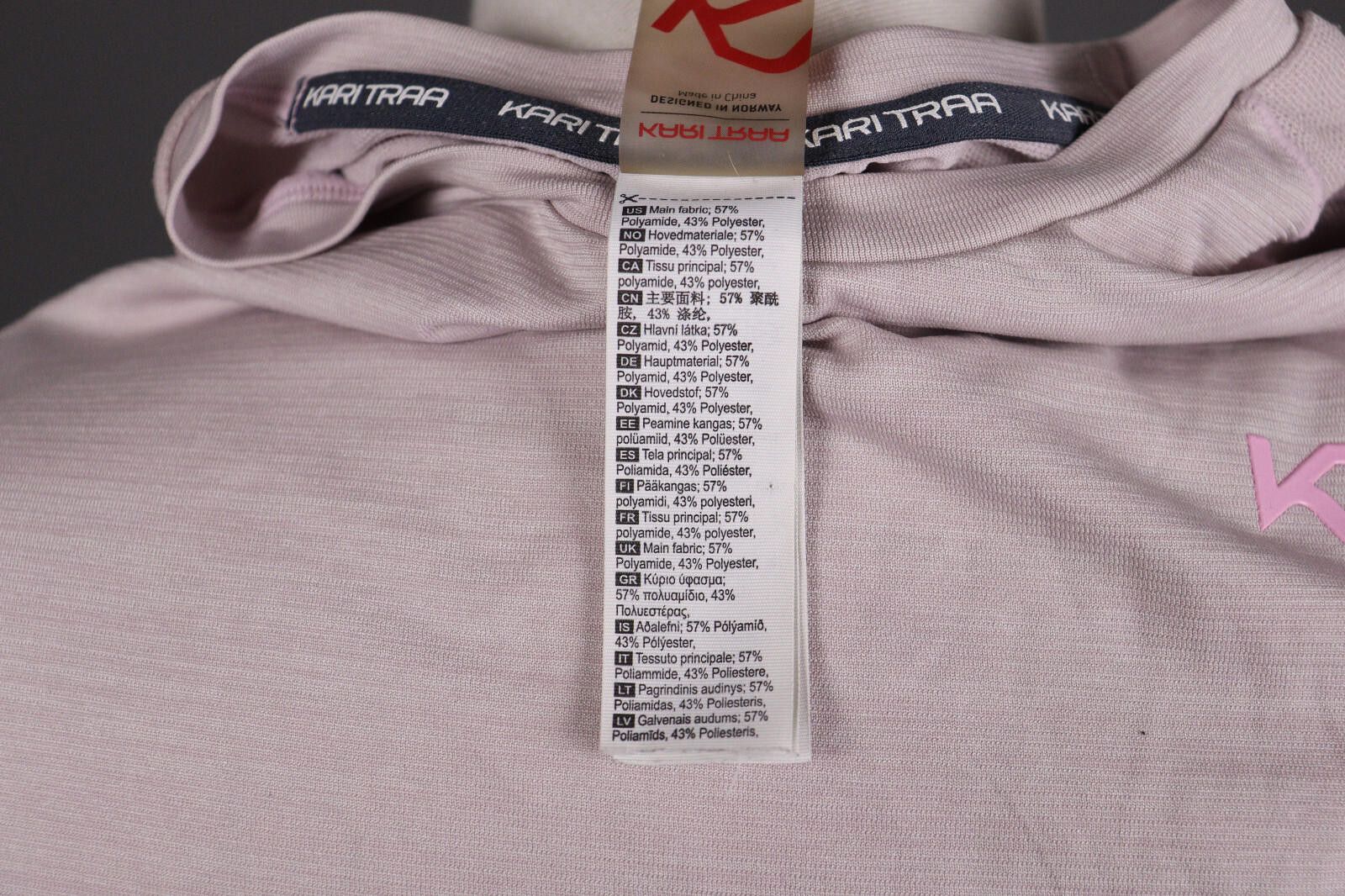 Designer Kari Traa Pink Long Sleeve Top Pullover Shirt Size M Size M / US 6-8 / IT 42-44 - 10 Thumbnail