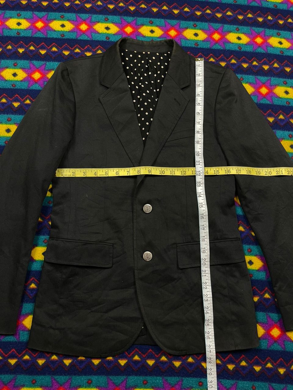 Japanese Brand × Wacko Maria Wacko Maria Dot-Lined Cotton Jacket Size US M / EU 48-50 / 2 - 19 Thumbnail