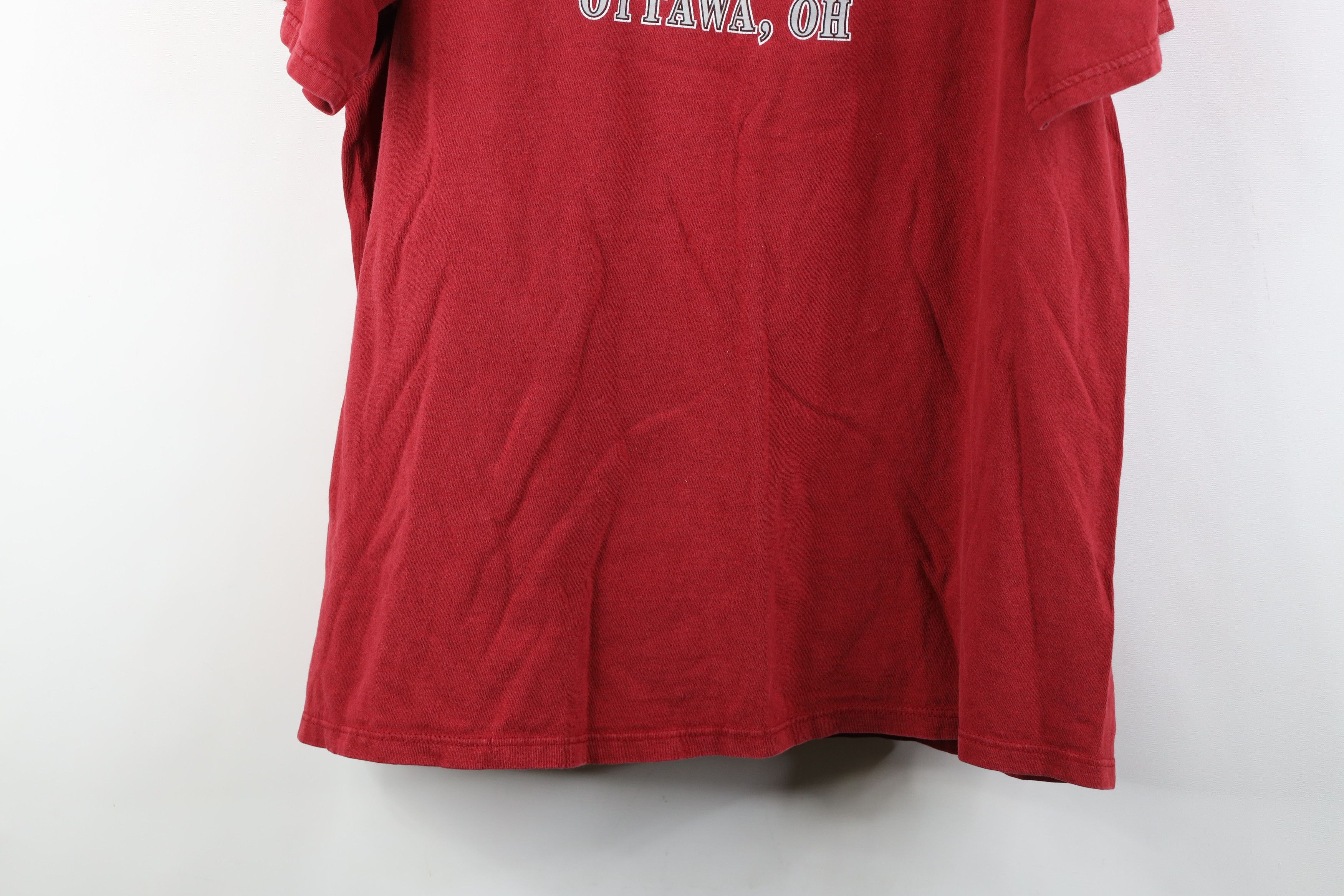 Harley Davidson Vintage Y2K 2001 Harley Davidson Steel Plate T-Shirt USA Size US XL / EU 56 / 4 - 16 Thumbnail