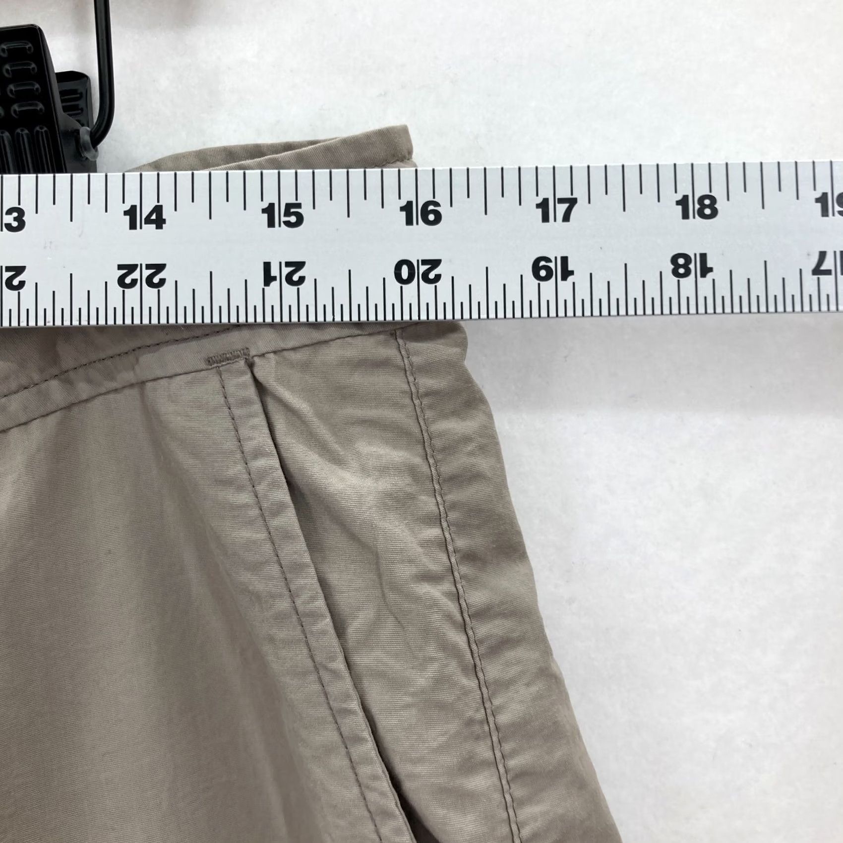 Vintage REI Hiking Pants Women's 14 Gray 100% Nylon Drawstring UPF 50 Outdoors Cropped Pants Size 24" / US 00 / IT 34 - 5 Thumbnail
