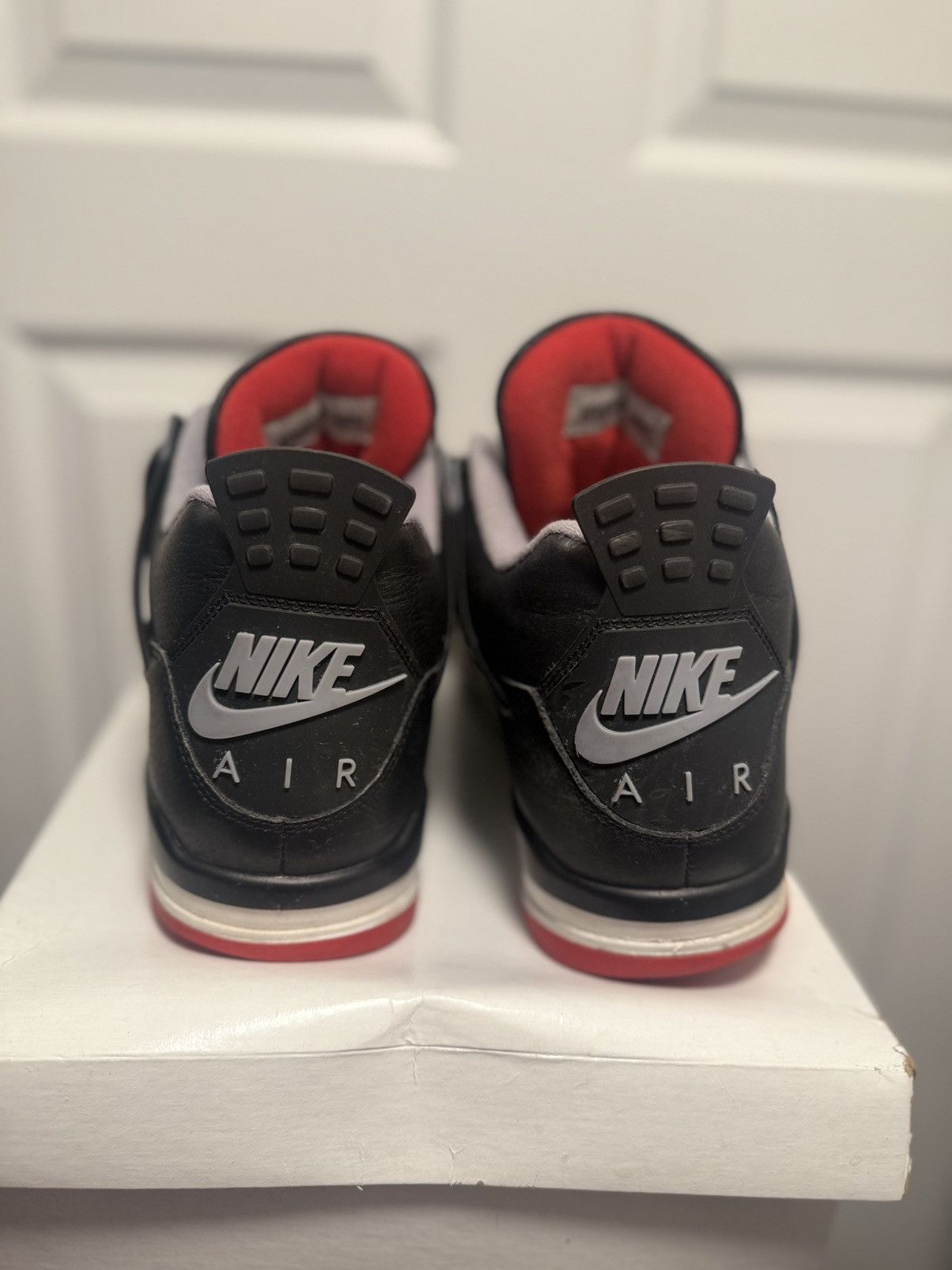 Jordan Brand Air jordan Bred 4 Reimagined size 11.5 good condition Size US 11.5 / EU 44-45 - 4 Thumbnail
