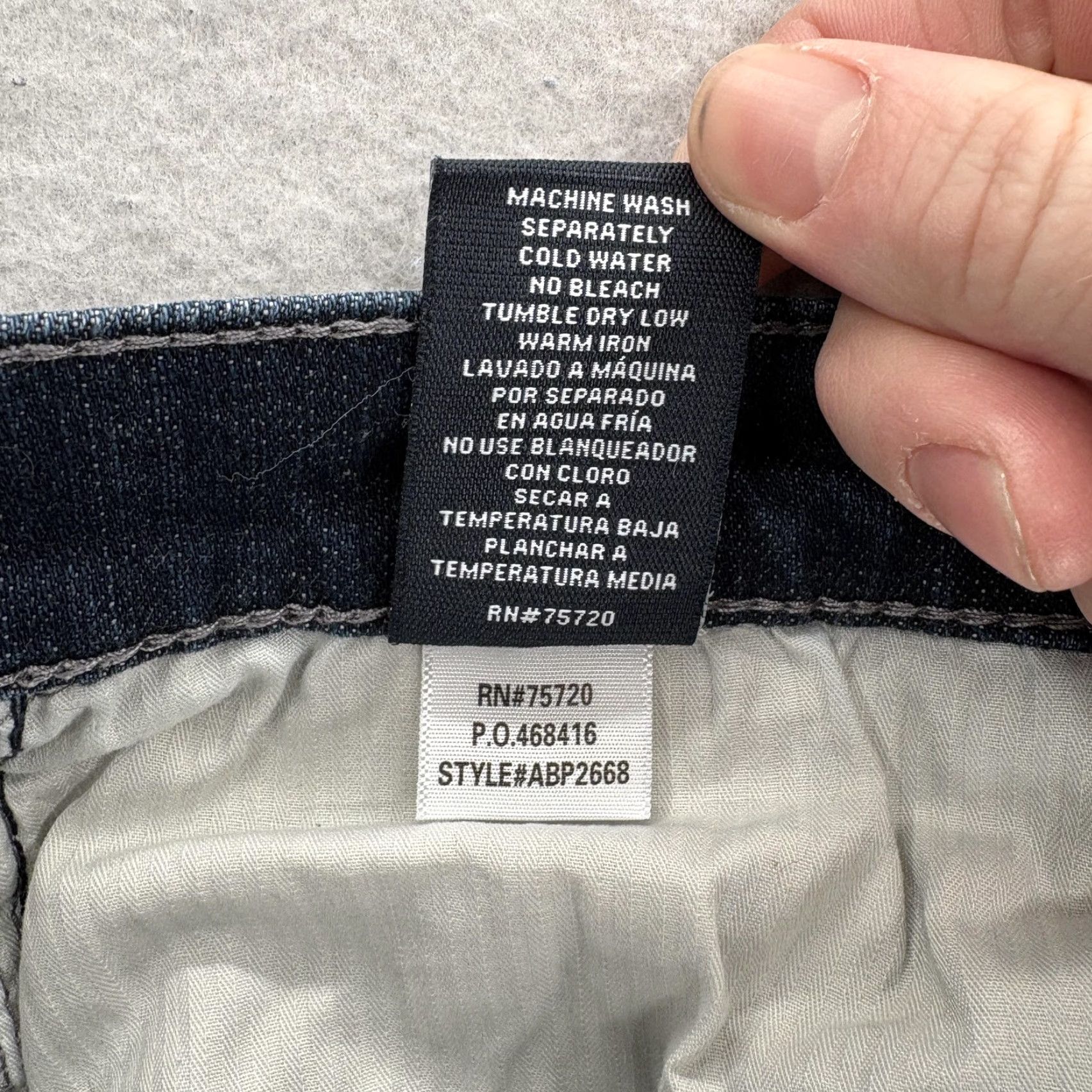 Buckle BKE Nolan Jeans Mens 33x30 Blue Dark Wash Relaxed Straight