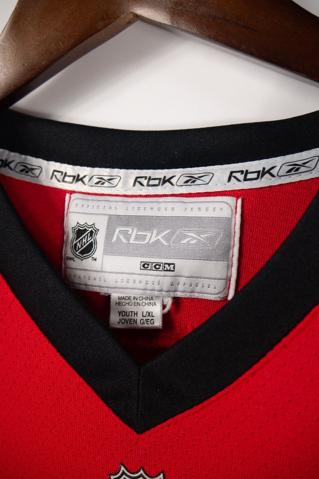 NHL Indy Fuel Kane red shirt Size US L / EU 52-54 / 3 - 7 Thumbnail