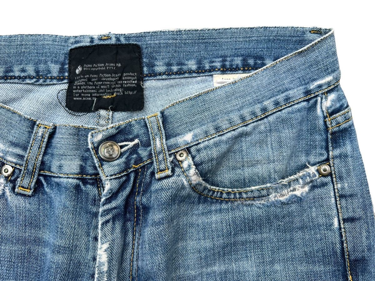Acne Studios Vintage Acne Studios Distressed Denim Jeans 31x30.5 Size US 31 - 10 Thumbnail