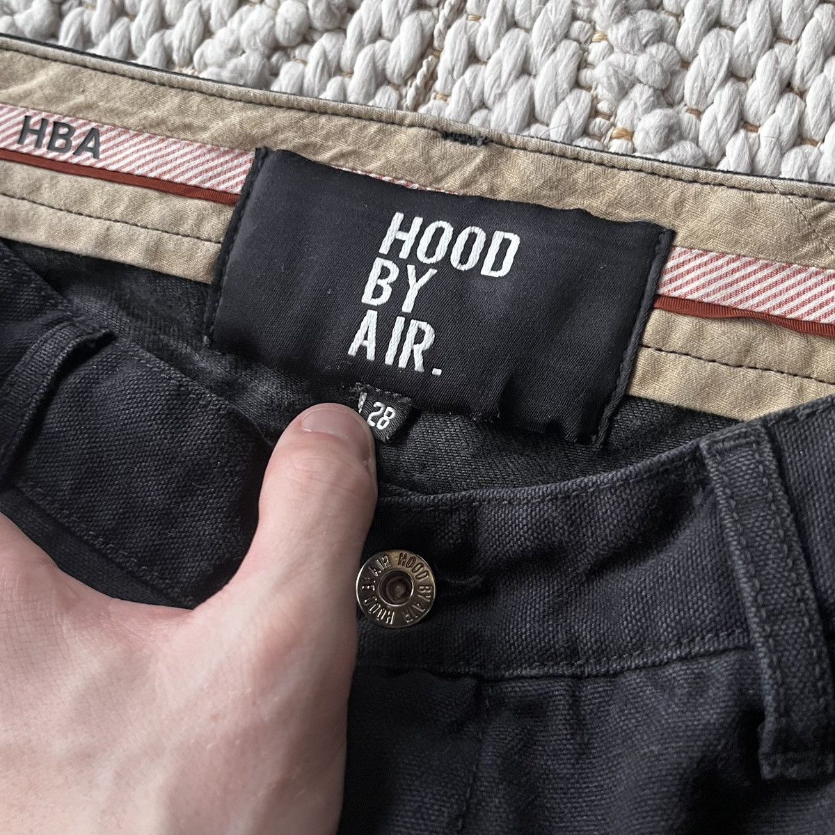 Hood By Air Hood By Air SS15 double layer zipper distressed denim Size US 28 / EU 44 - 2 Thumbnail