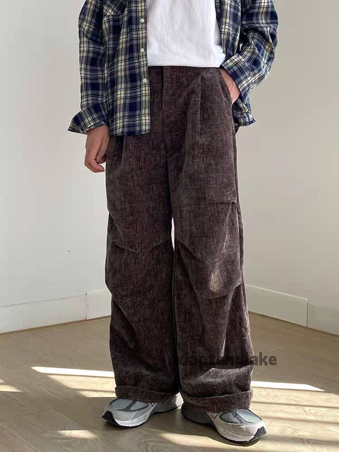 Vintage ltx vintage loose baggy pleated yuppie flared pants Size US 32 / EU 48 - 5 Thumbnail