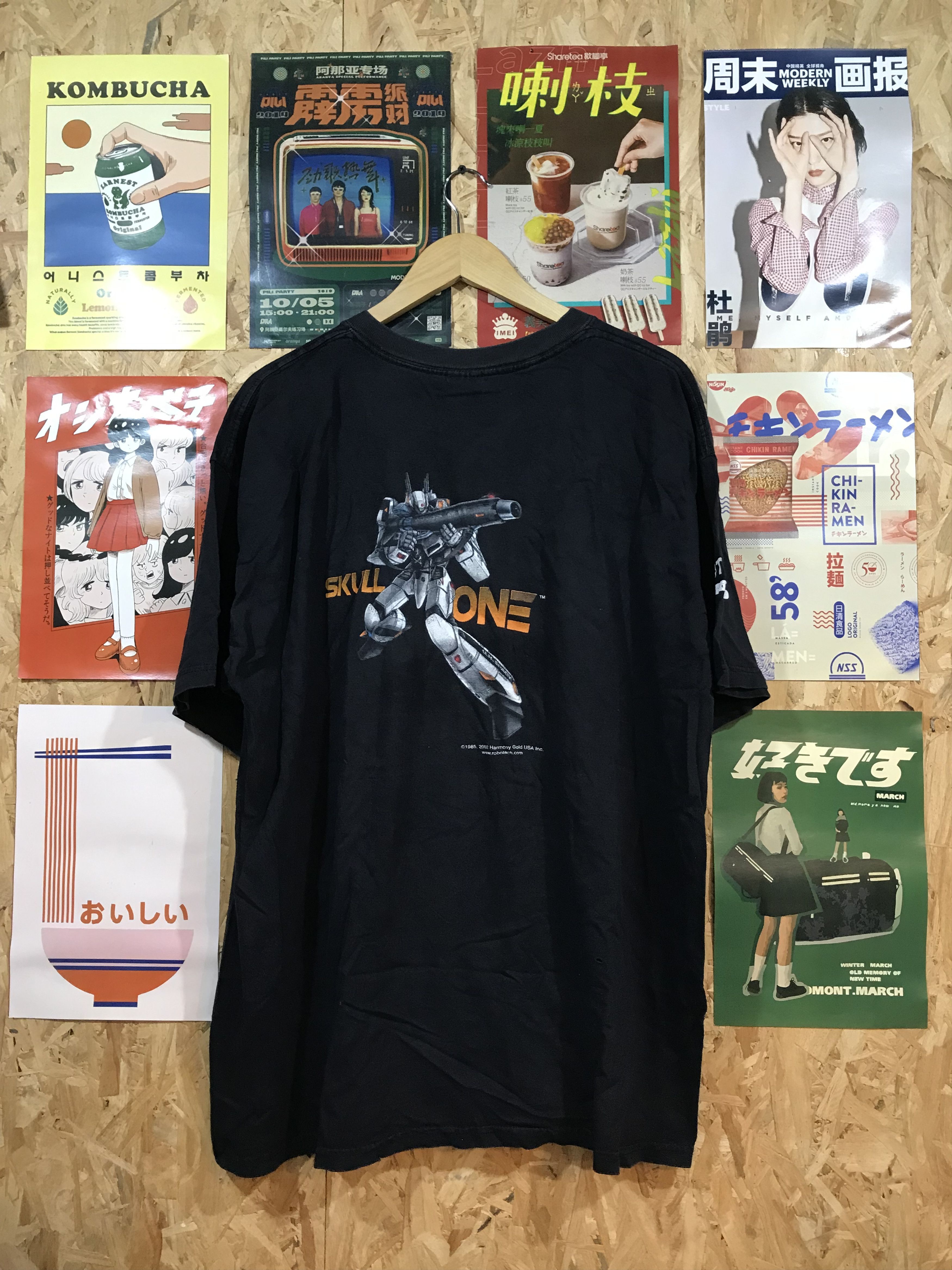 Gildan × Vintage Vintage Y2K Robotech Skull One Tee Size US XL / EU 56 / 4 - 2 Thumbnail