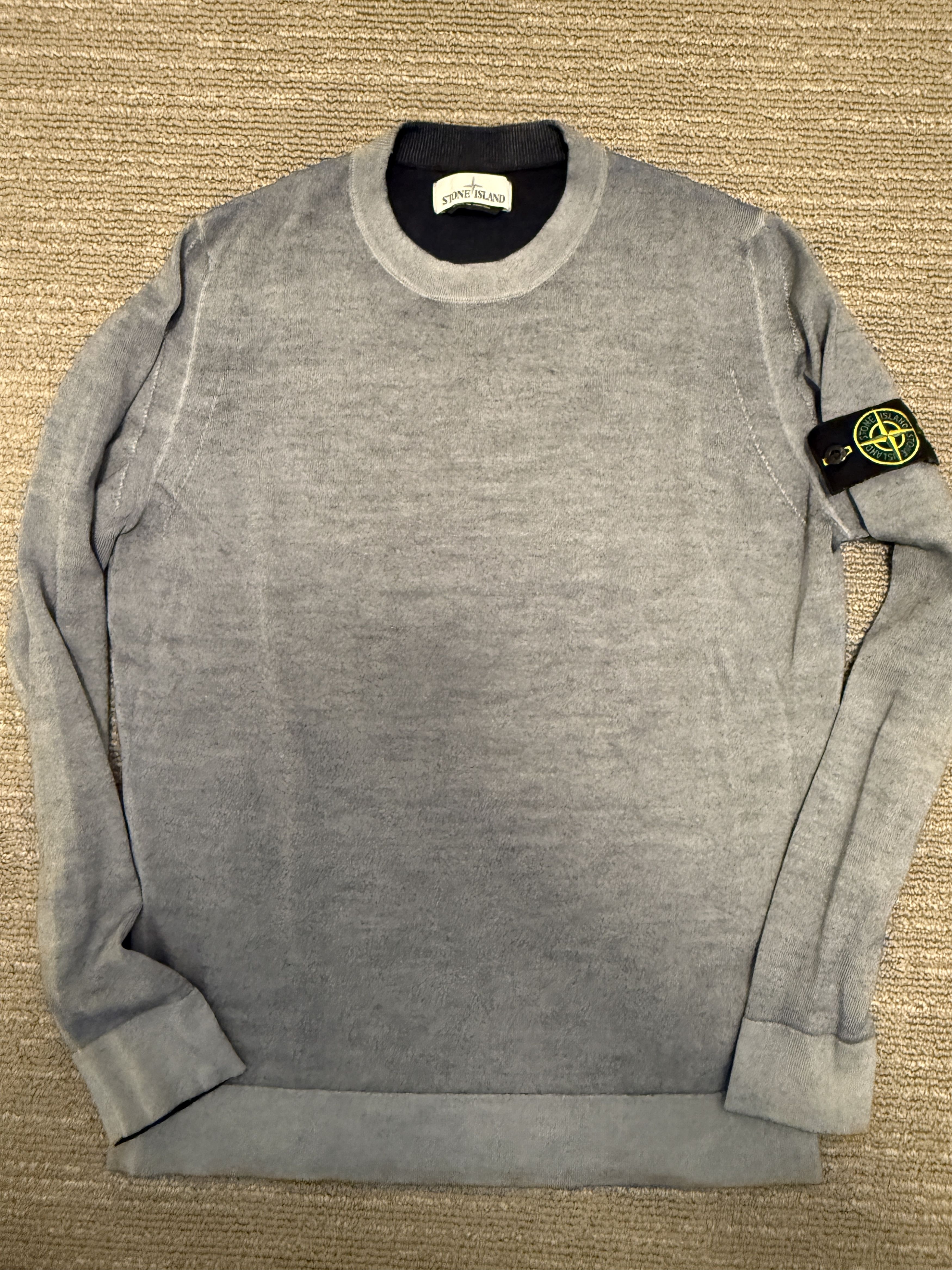 Stone Island Stone Island Fast Dye Air Brush Sweater Size US XL / EU 56 / 4 - 1 Thumbnail