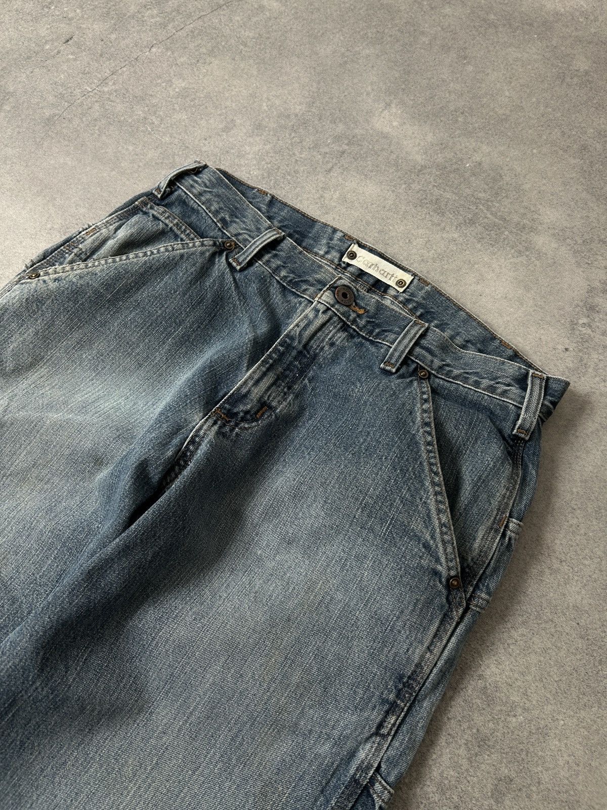 Carhartt Vintage Carhartt dungarees fit jeans mens 33/30 Size US 33 - 6 Thumbnail