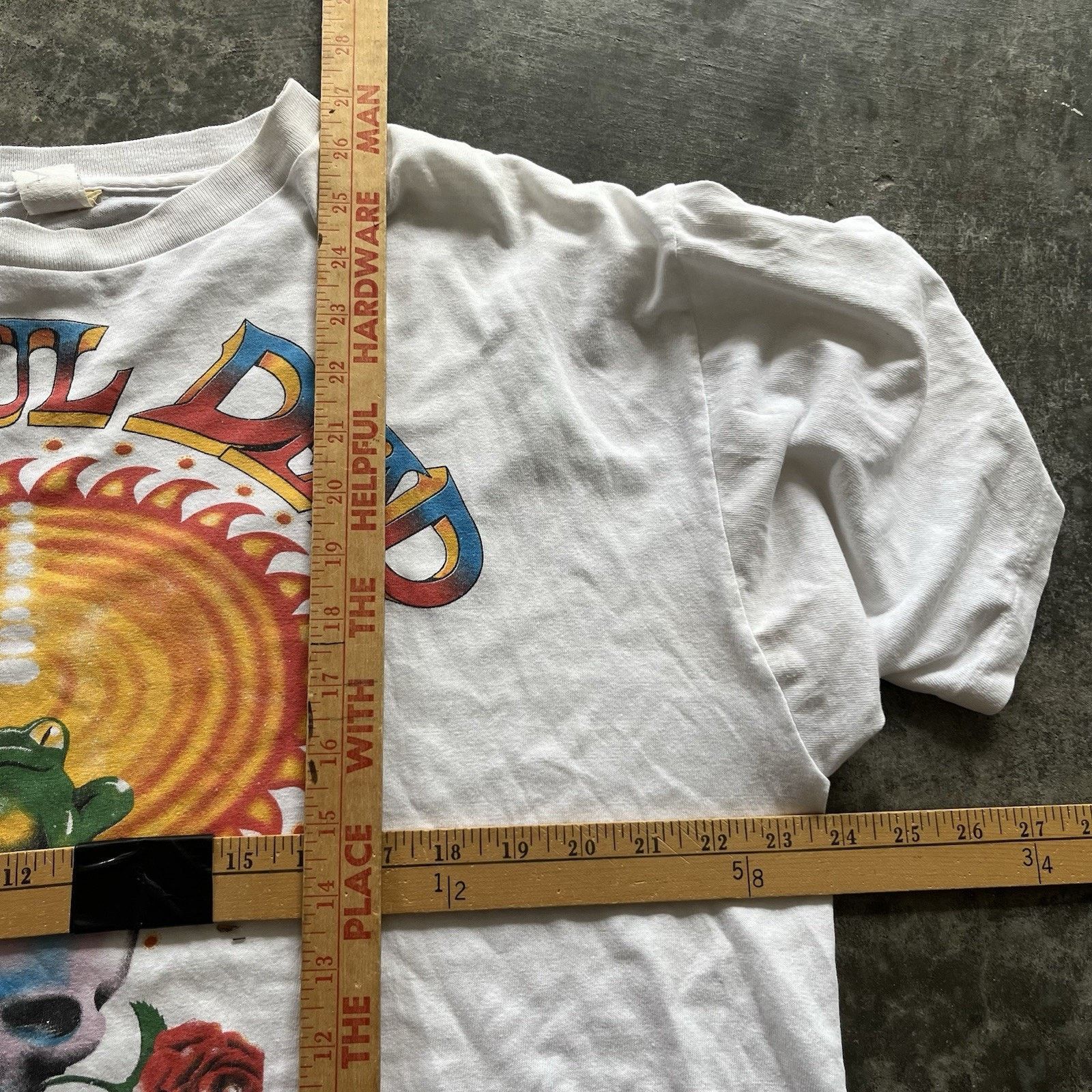 Vintage Vintage 1987 Grateful Dead Skull Frog Tshirt Mens XL Single Size US XL / EU 56 / 4 - 7 Thumbnail