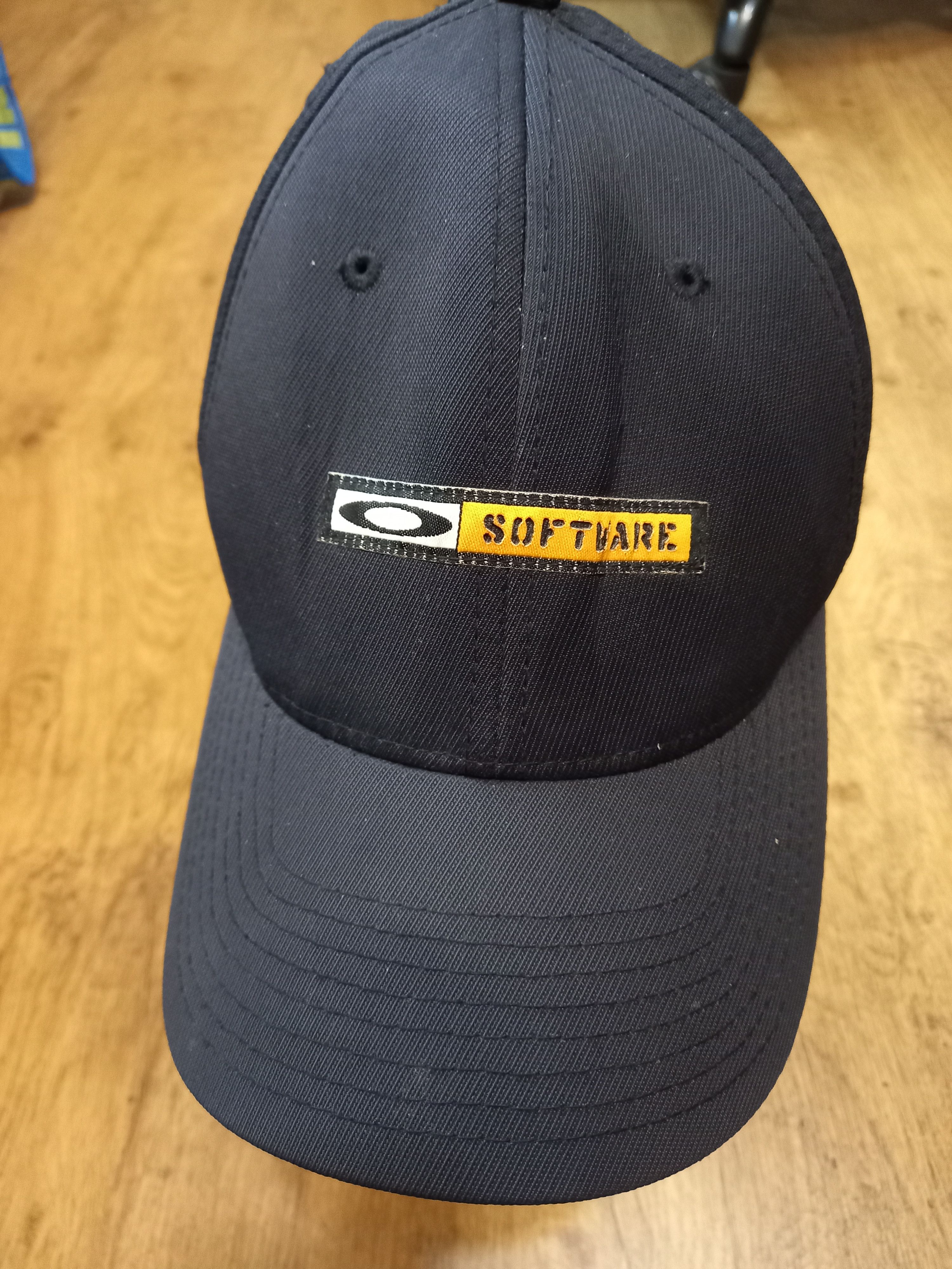 Vintage Oakley Software Hat CapSnapback Gorpcore Drill Y2K