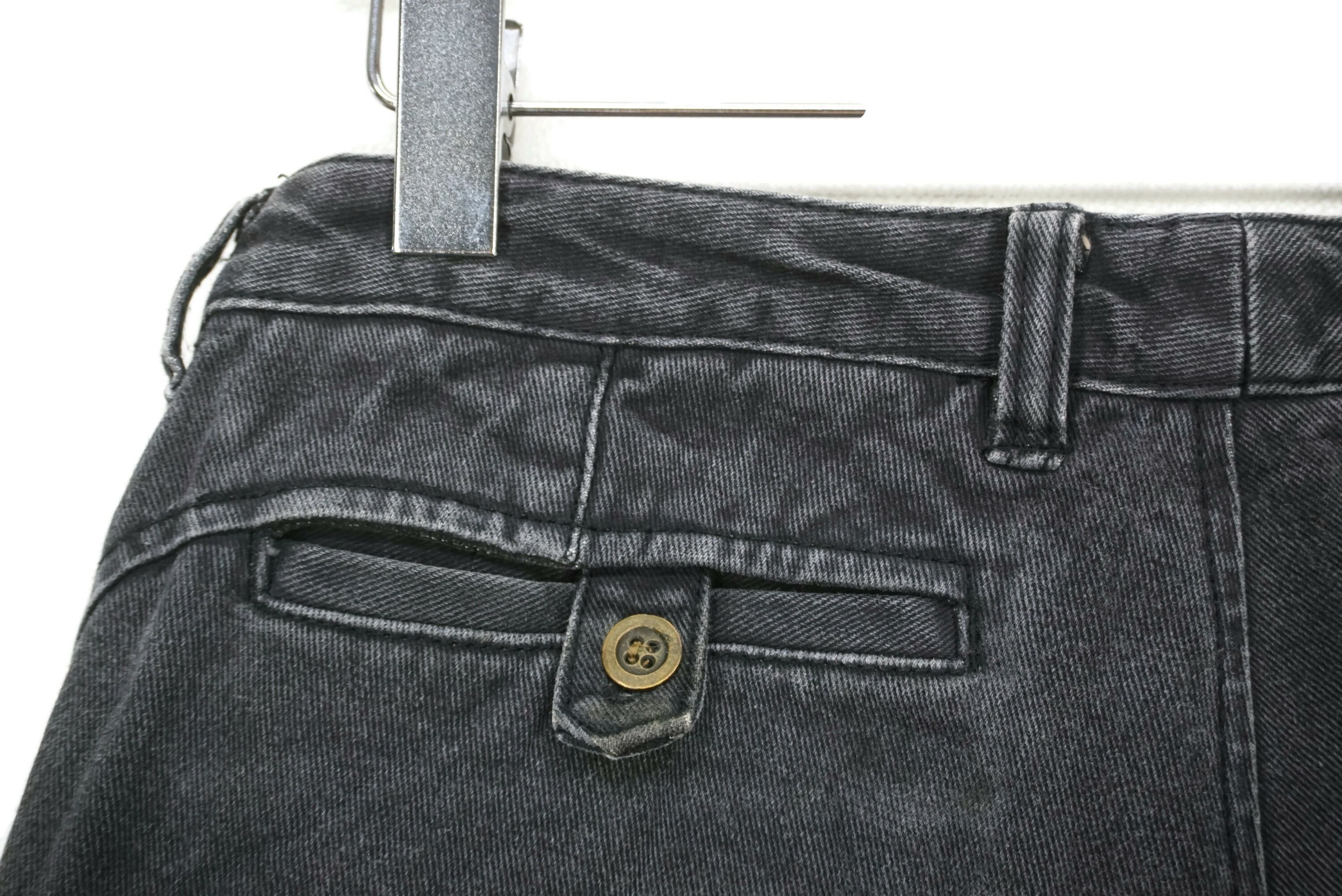 Japanese Brand Comme Ca Ism Jeans fit W33xL29 Low Rise Patchwork Pants Size US 32 / EU 48 - 8 Thumbnail