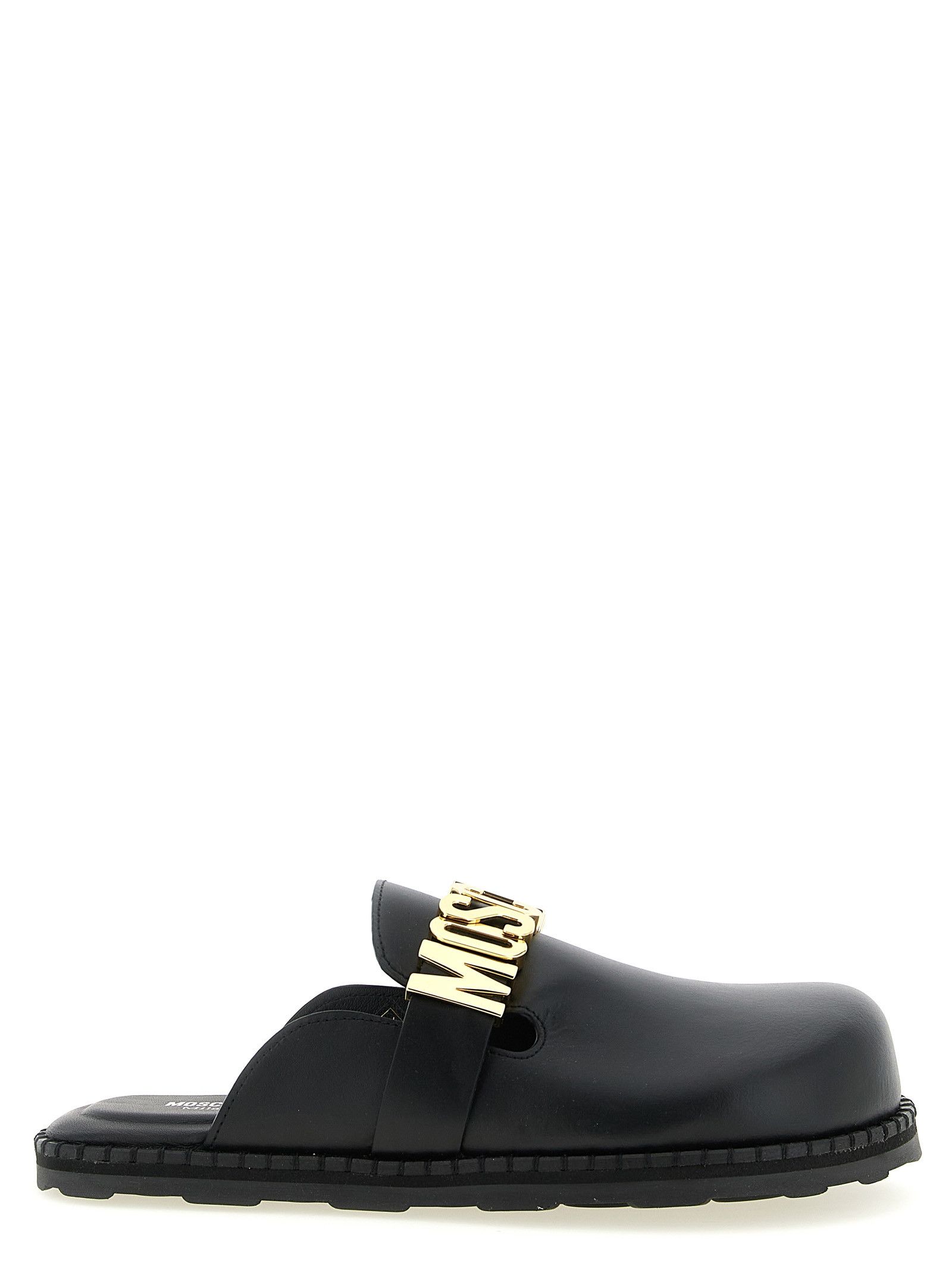 Moschino Leather sabots Size US 10 / IT 40 - 1 Thumbnail