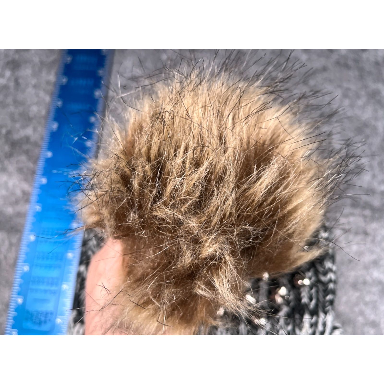 Vintage Star Beanie Toque Womens One Size White Black Knit Studded Acrylic Poly Pom Ski Size ONE SIZE - 4 Thumbnail