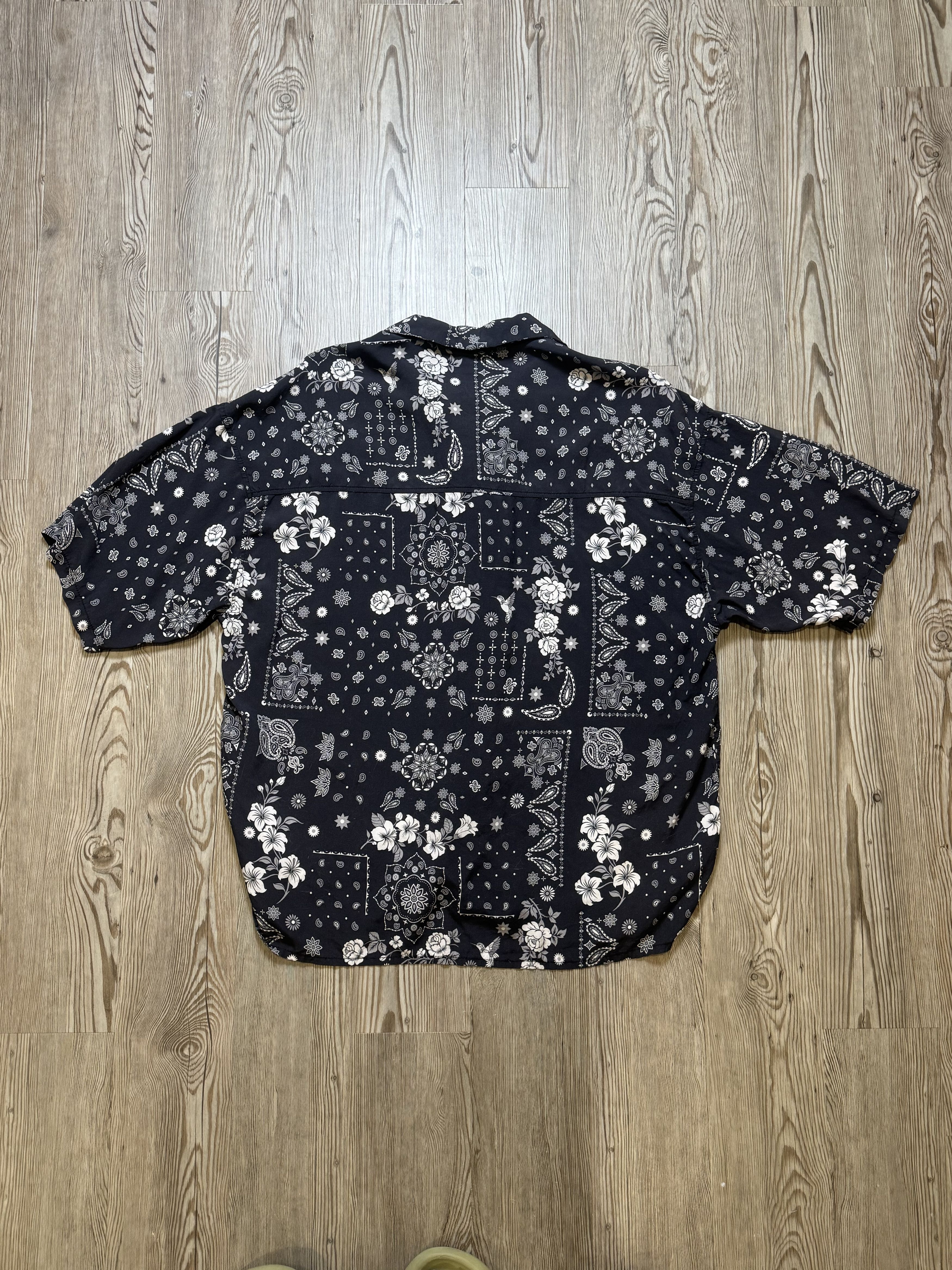 Other Subciety Bandana Print Short Sleeve Button Up Size US L / EU 52-54 / 3 - 2 Thumbnail